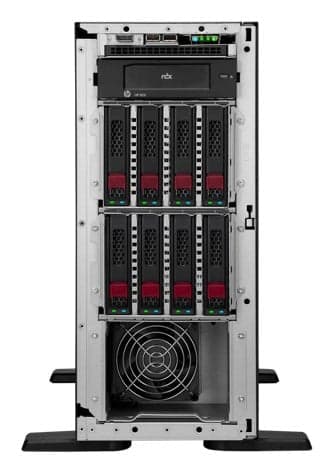 HPE ProLiant ML110 Gen11 - Servidor - torre 4.5U - 1 via - 1 x Xeon Gold 5416S / até 4 GHz - RAM 64 GB - SATA/SAS/NVMe - hot-swap (permuta) 2.5" compartimento(s) - SSD 2 x 960 GB - Gigabit Ethernet - sem SO - monitor: nenhum - Smart Choice — miniatura 8
