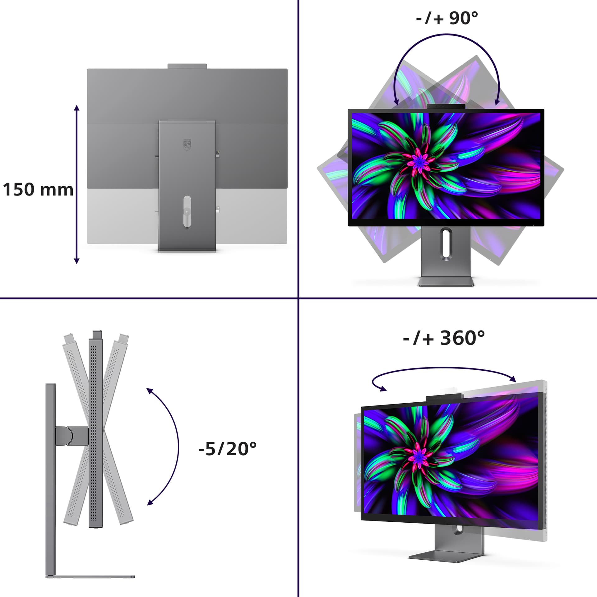 Philips Brilliance 27E3U7903/00 — miniatura 3
