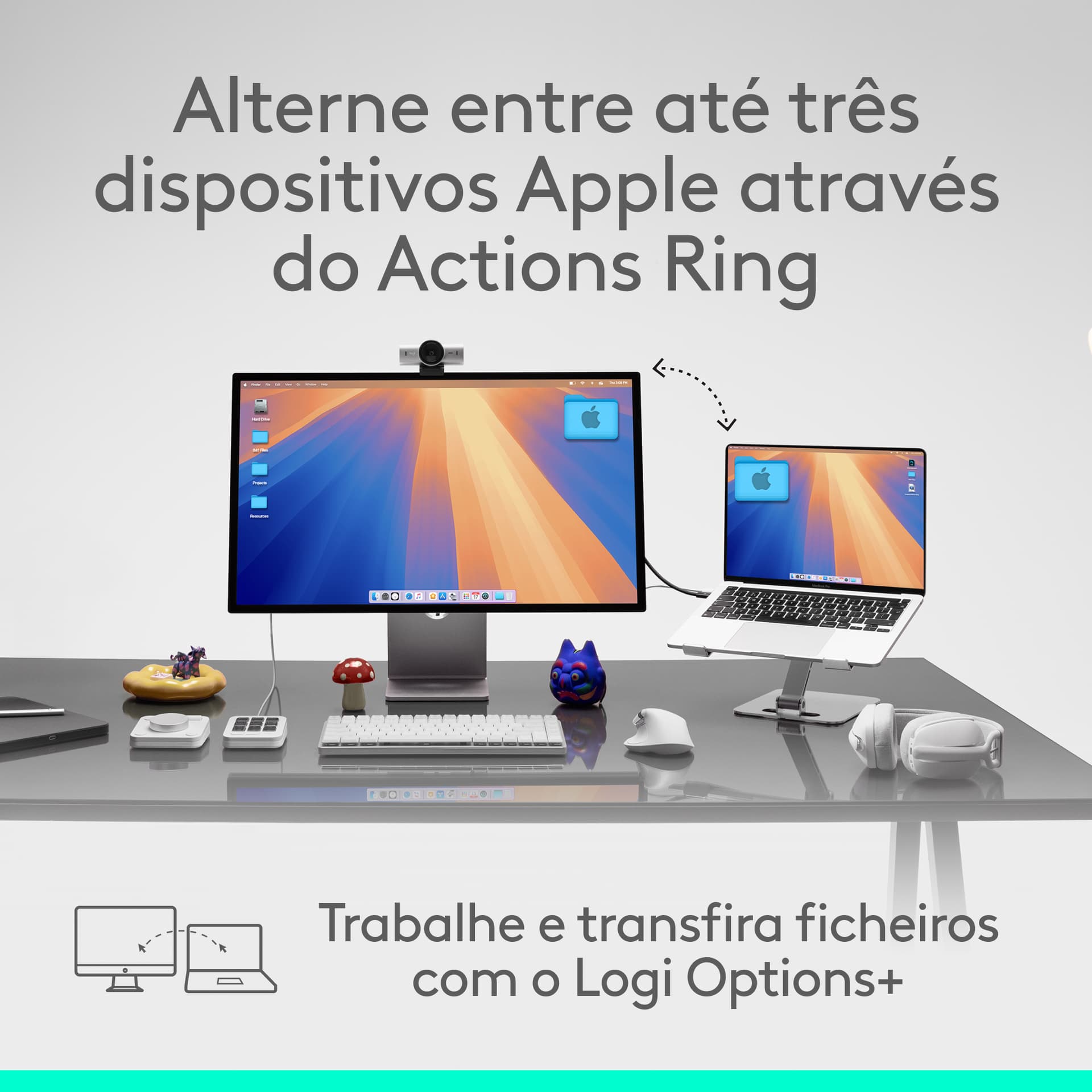 Logitech MX Master 4 for Mac, rato ergonómico com Bluetooth com feedback tátil de desempenho avançado, deslocamento ultrarrápido, carregamento por USB-C , MacOS, iPadOS, Windows - preto sideral — miniatura 15