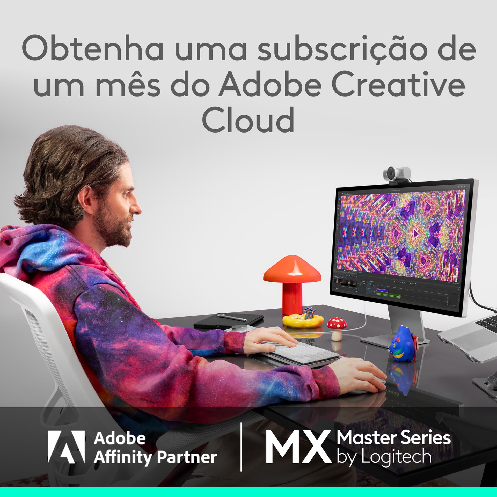 Logitech MX Master 4 for Mac, rato ergonómico com Bluetooth com feedback tátil de desempenho avançado, deslocamento ultrarrápido, carregamento por USB-C , MacOS, iPadOS, Windows - preto sideral — miniatura 17