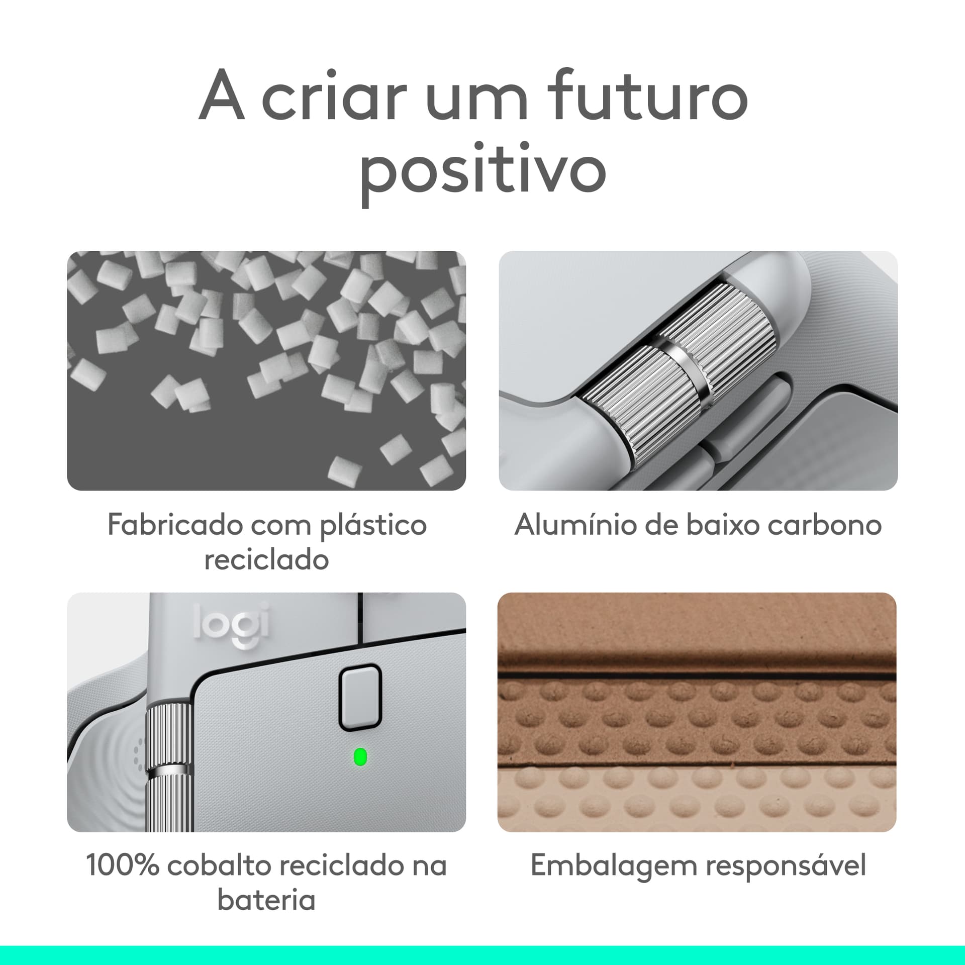 Logitech MX Master 4 for Mac, rato ergonómico com Bluetooth com feedback tátil de desempenho avançado, deslocamento ultrarrápido, carregamento por USB-C , MacOS, iPadOS, Windows - branco prateado — miniatura 20
