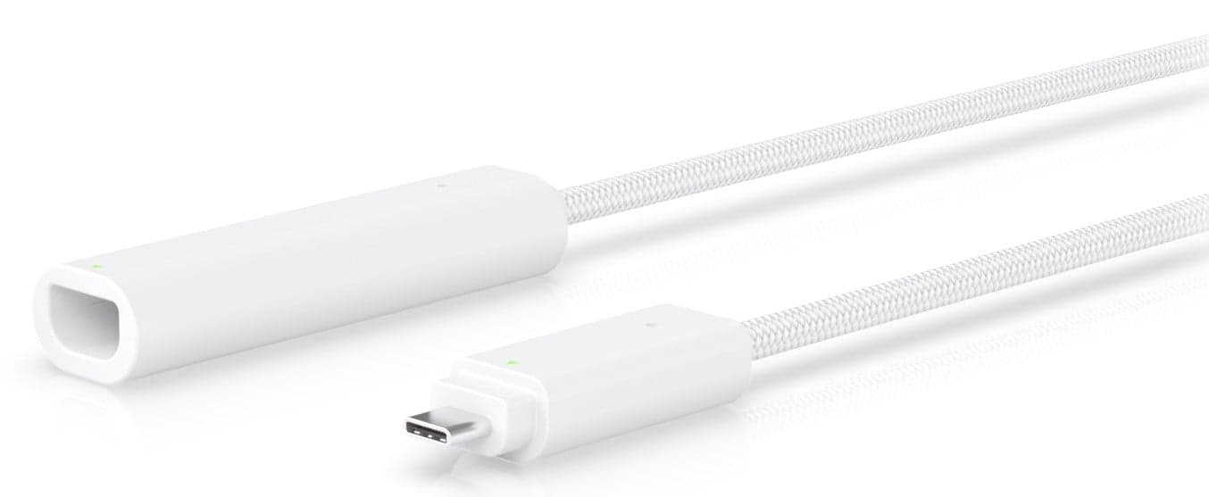 Ubiquiti Unifi - Cabo de extensão de vídeo - Conector Theta macho para Conector Theta fêmea - 5 m - branco, miniatura 2