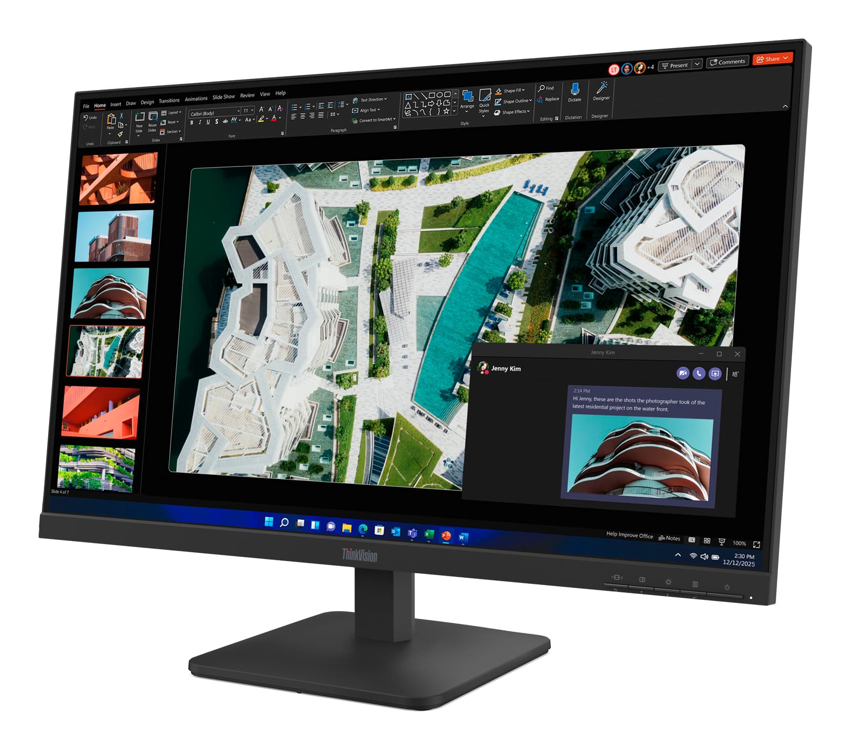 Lenovo ThinkVision S27-4e Monitor — miniatura 2