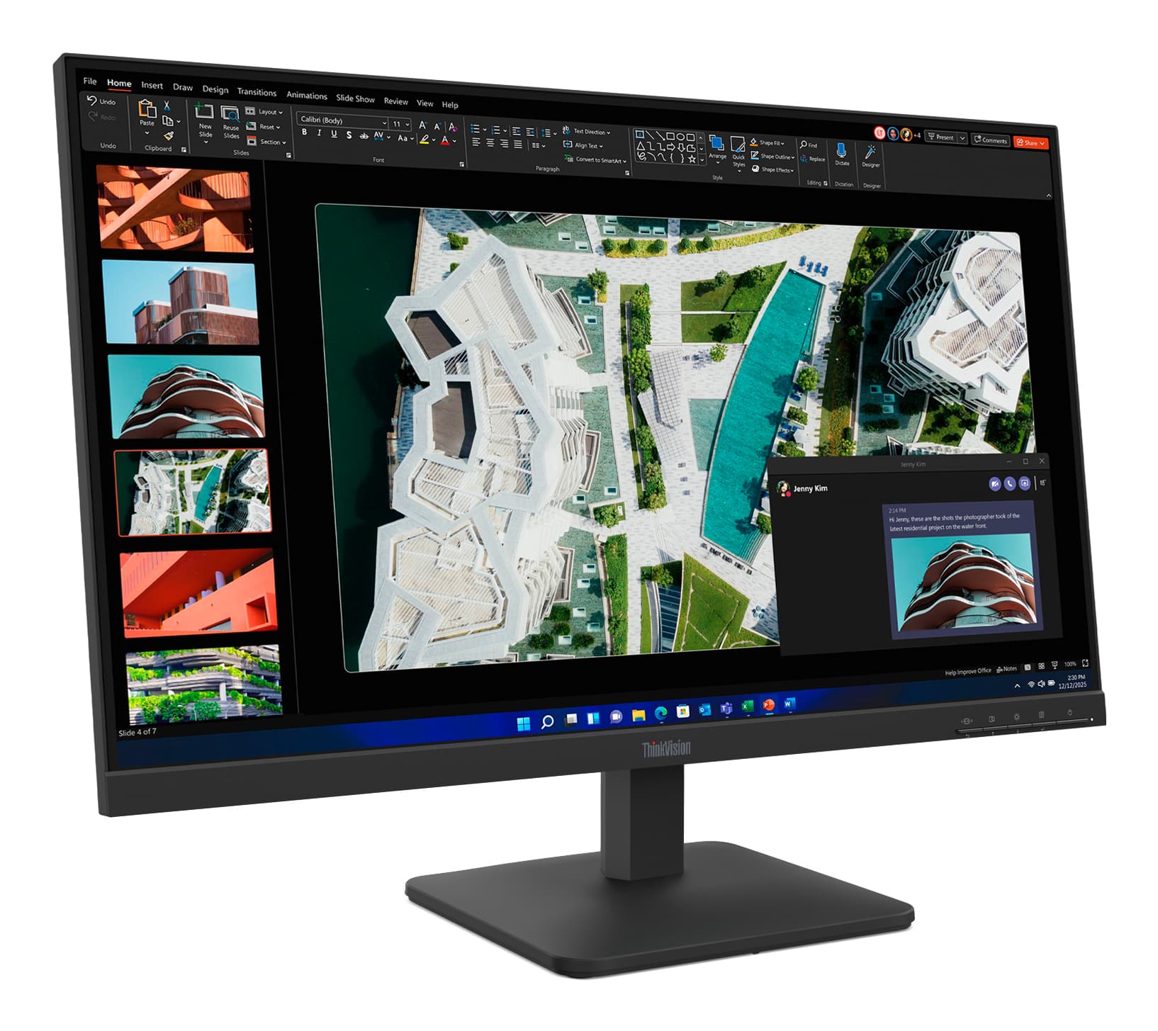 Lenovo ThinkVision S27-4e Monitor — miniatura 3