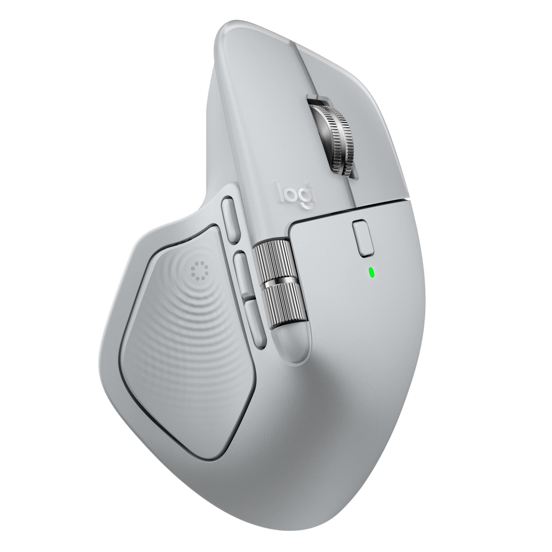 Logitech MX Master 4, rato ergonómico sem fios com feedback tátil de desempenho avançado, deslocamento ultrarrápido, carregamento por USB-C , Bluetooth, Windows, MacOS - grafite — miniatura 1