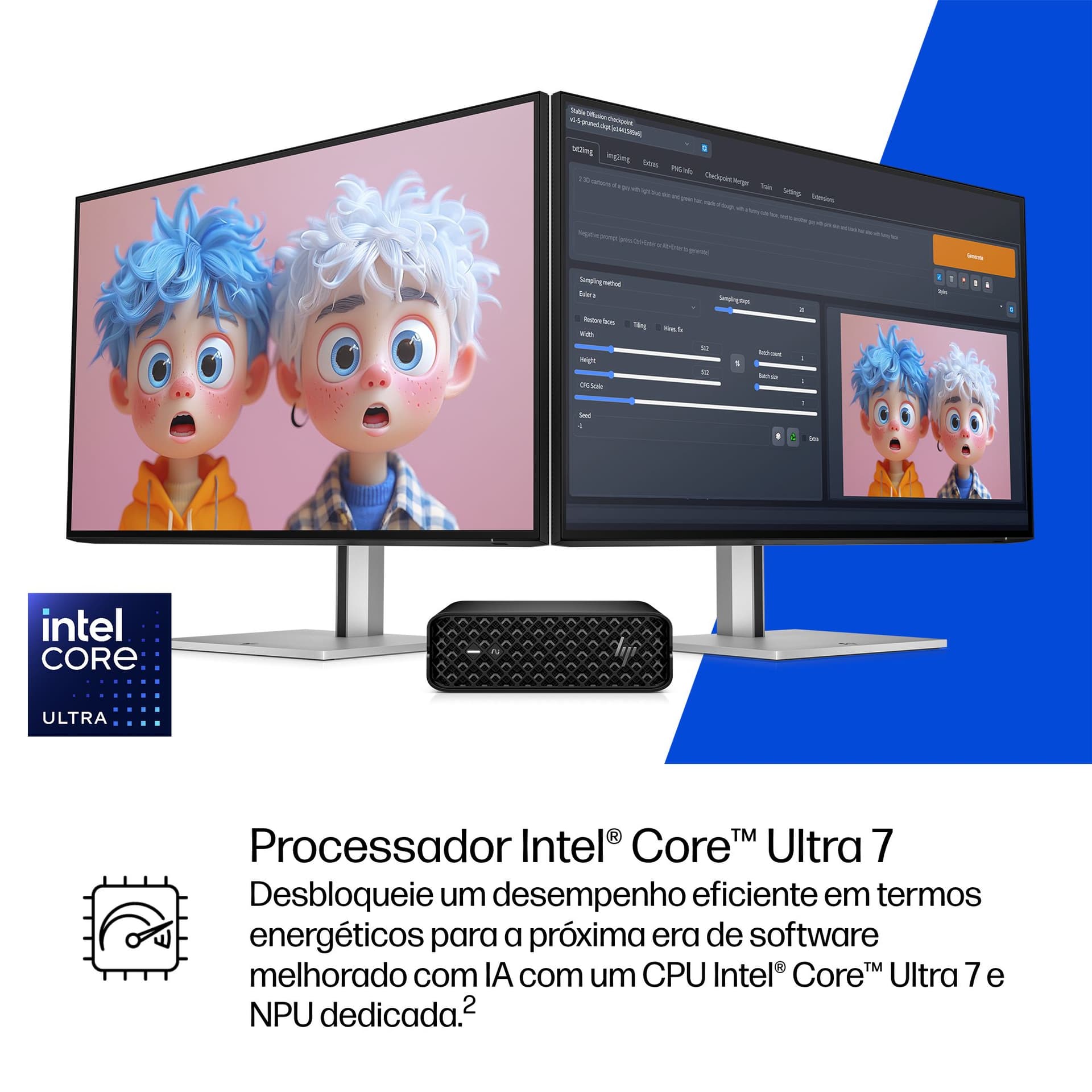 HP Z2 Mini G1i Workstation Desktop PC — miniatura 11