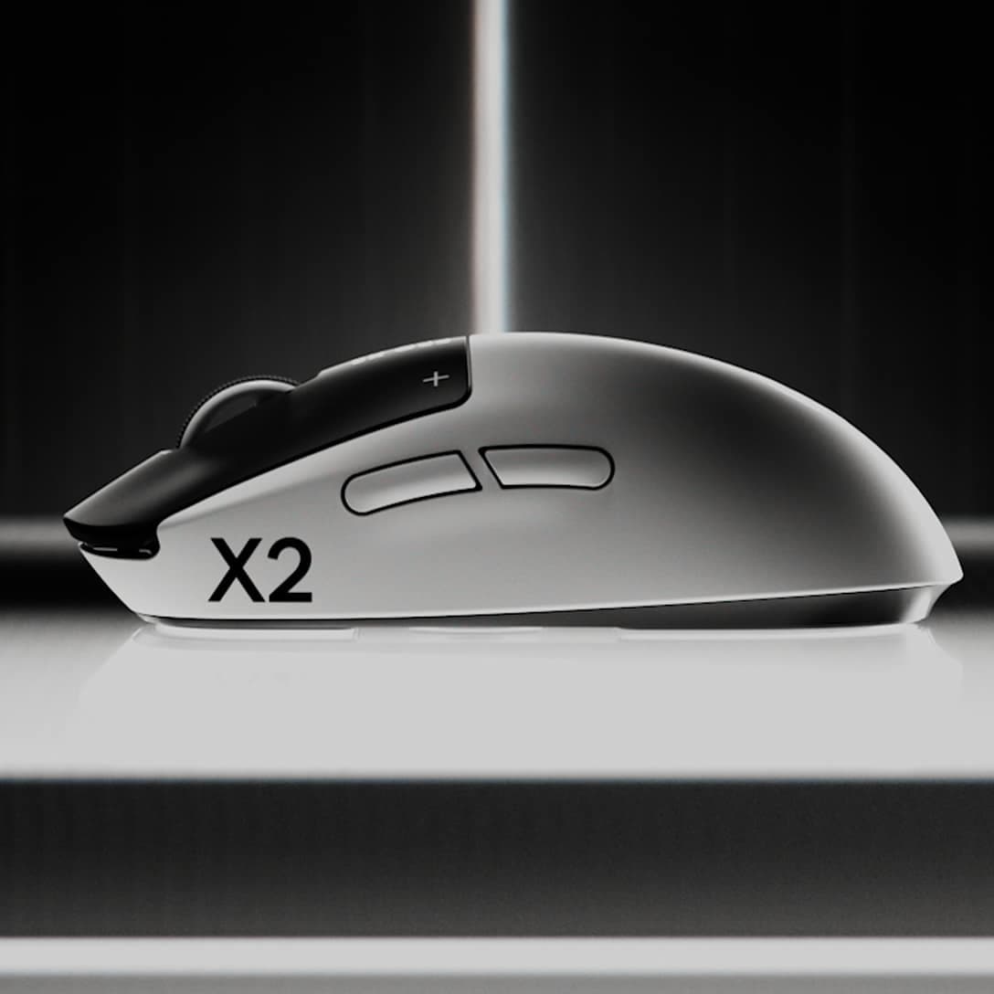 Logitech G PRO X2 SUPERSTRIKE - Rato - óptico - sem fios - 2.4 GHz - recetor USB Logitech LIGHTSPEED, miniatura 2