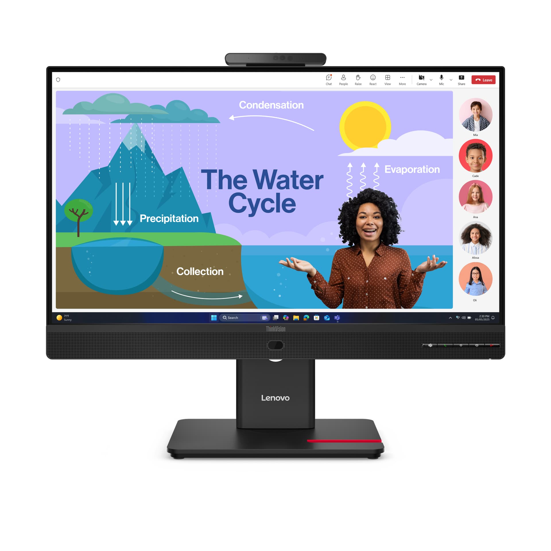 Lenovo ThinkVision T24D-4v Monitor — miniatura 1