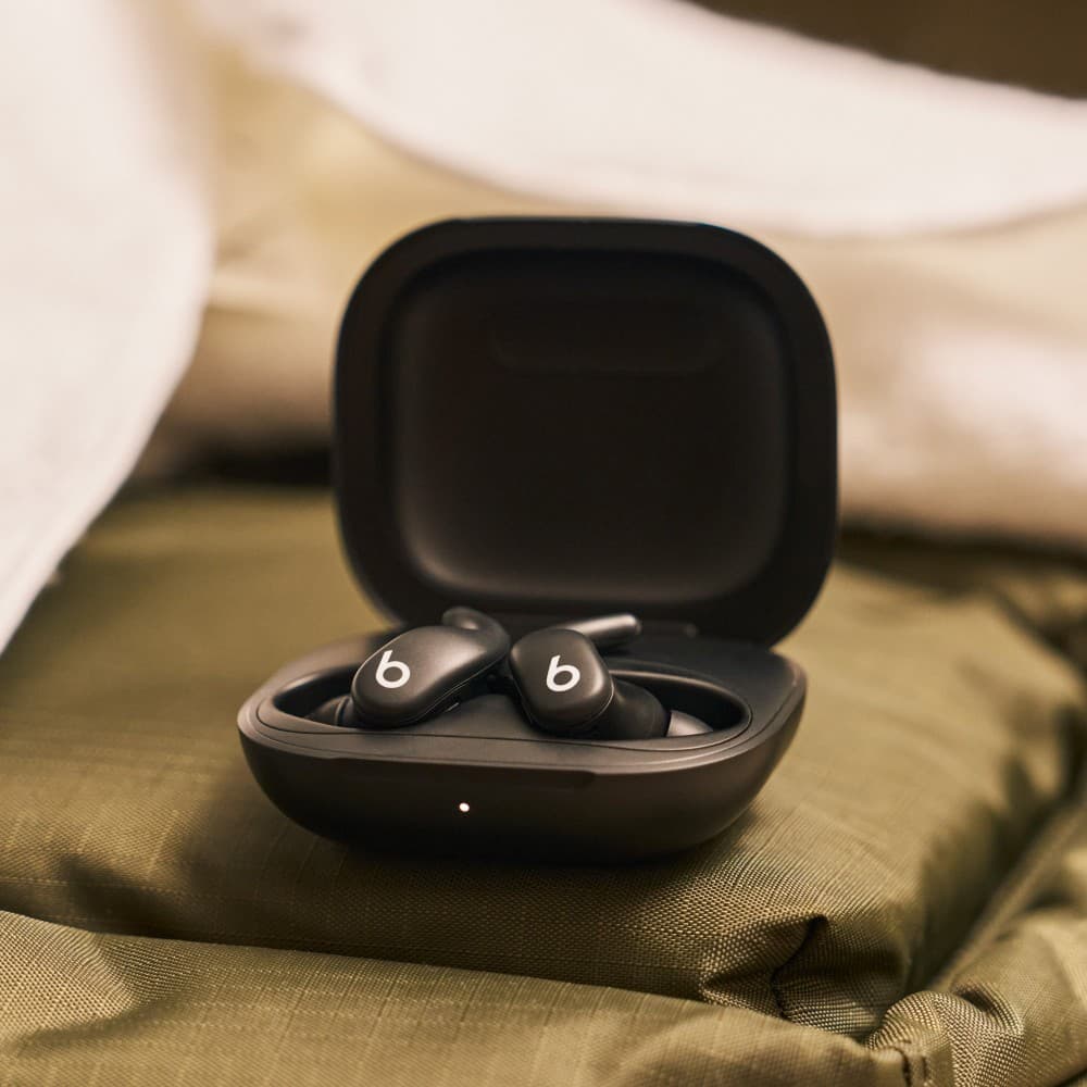 Beats Powerbeats Fit - Auscultadores sem fios com microfonoe - intra-auricular - bluetooth - cancelamento de ruído activo - preto jacto — miniatura 5