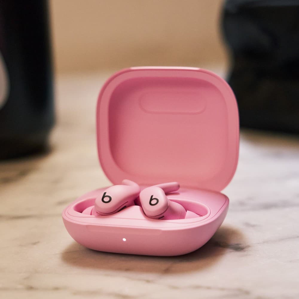 Beats Powerbeats Fit - Auscultadores sem fios com microfonoe - intra-auricular - bluetooth - cancelamento de ruído activo - rosa poder — miniatura 4