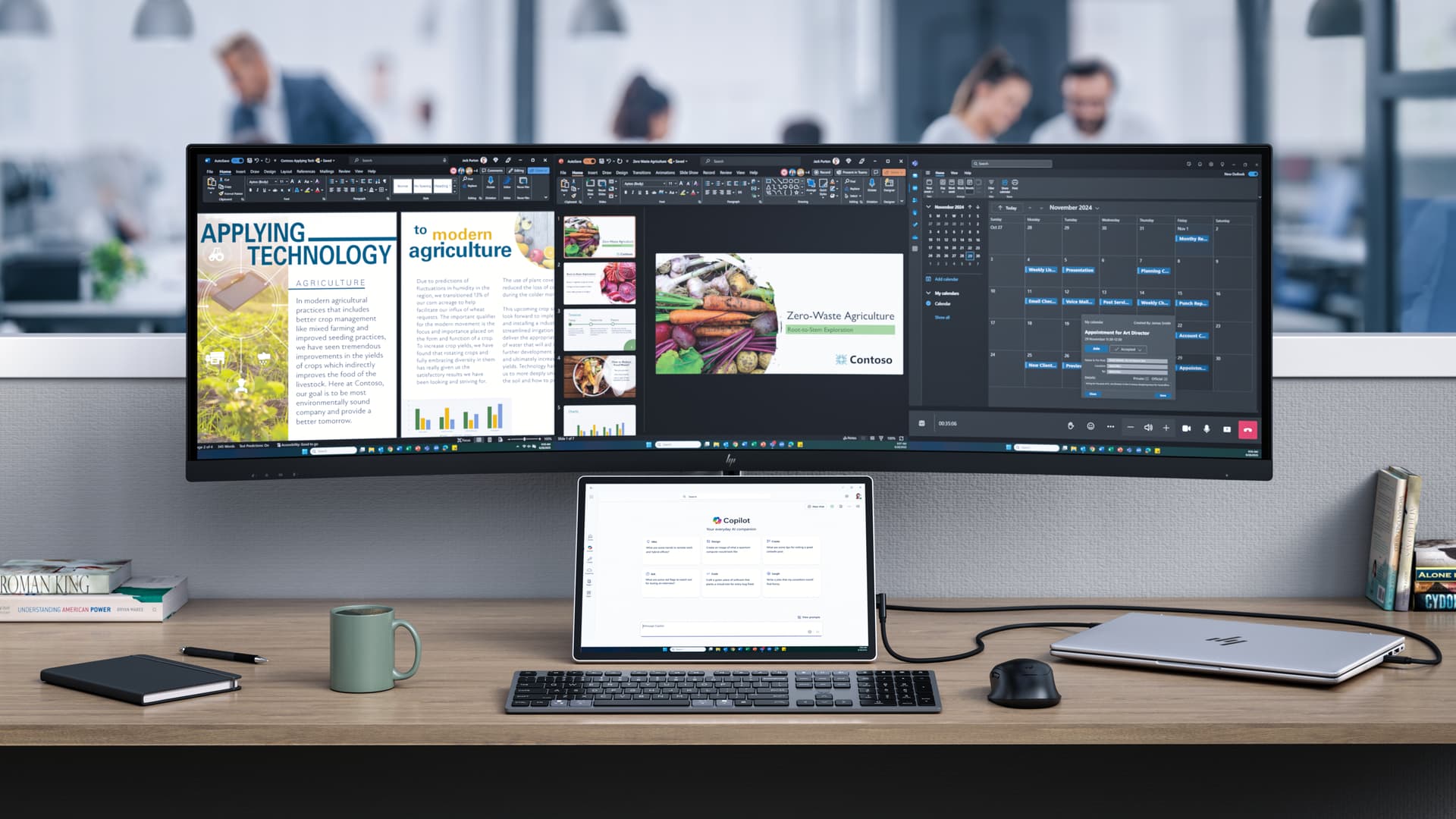 HP Series 5 Pro Monitor portátil WQXGA Série 5 Pro de 14 polegadas - 514pn — miniatura 12