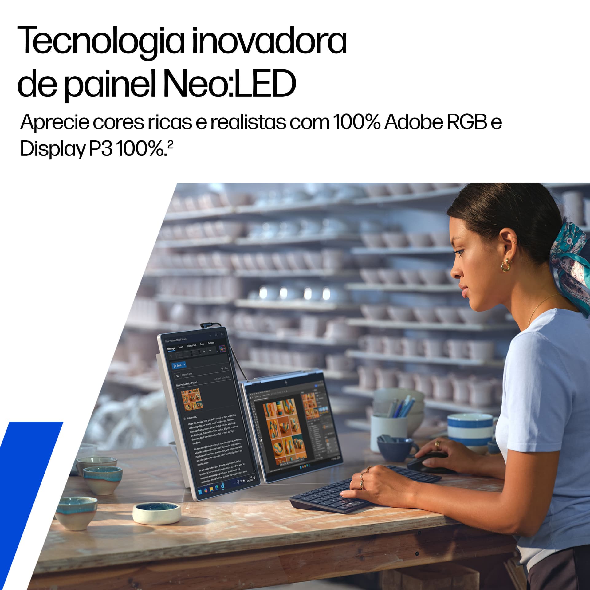 HP Series 5 Pro Monitor portátil WQXGA Série 5 Pro de 14 polegadas - 514pn — miniatura 9