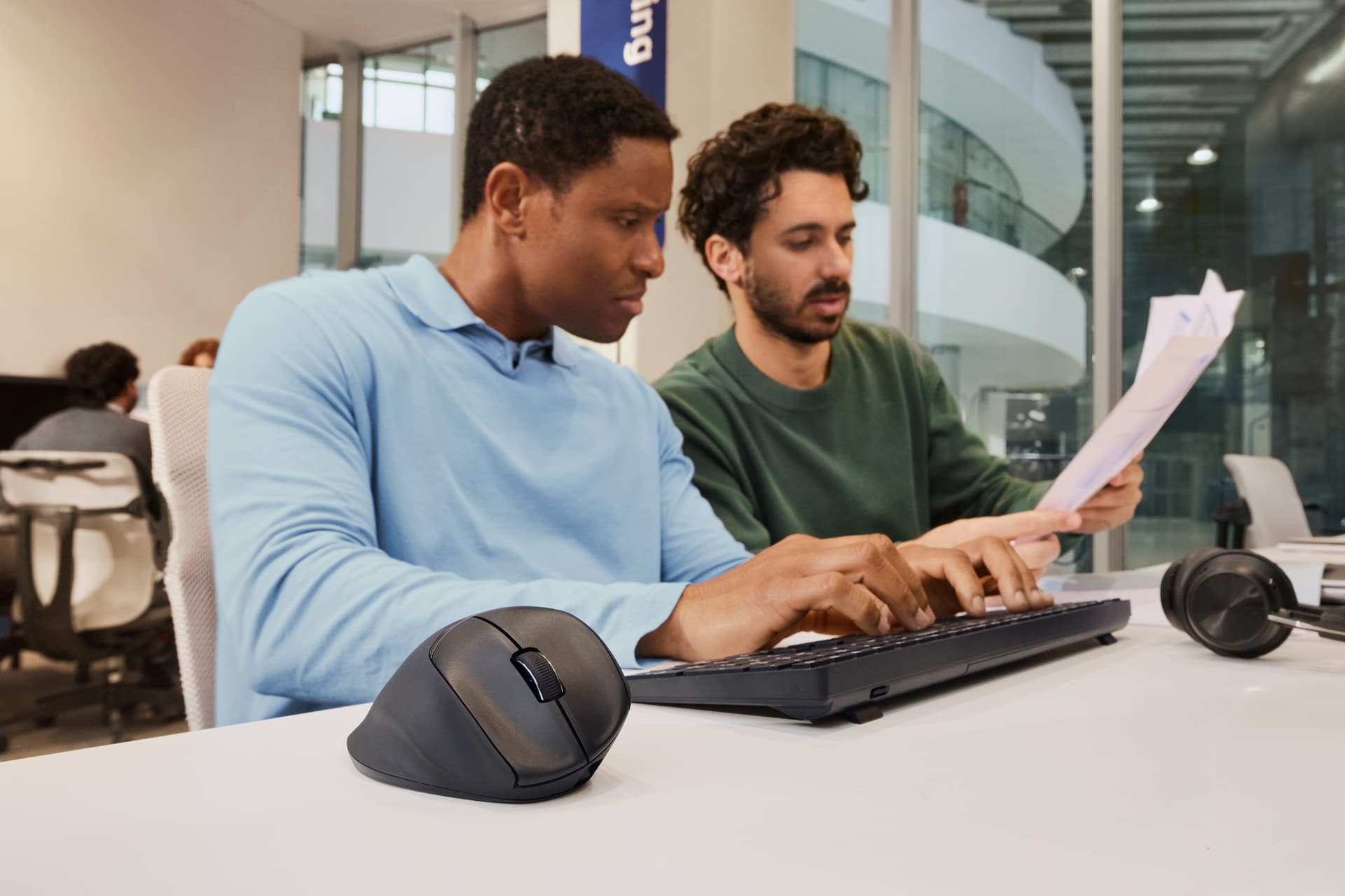 HP Rato ergonómico com inclinação 725M — miniatura 3