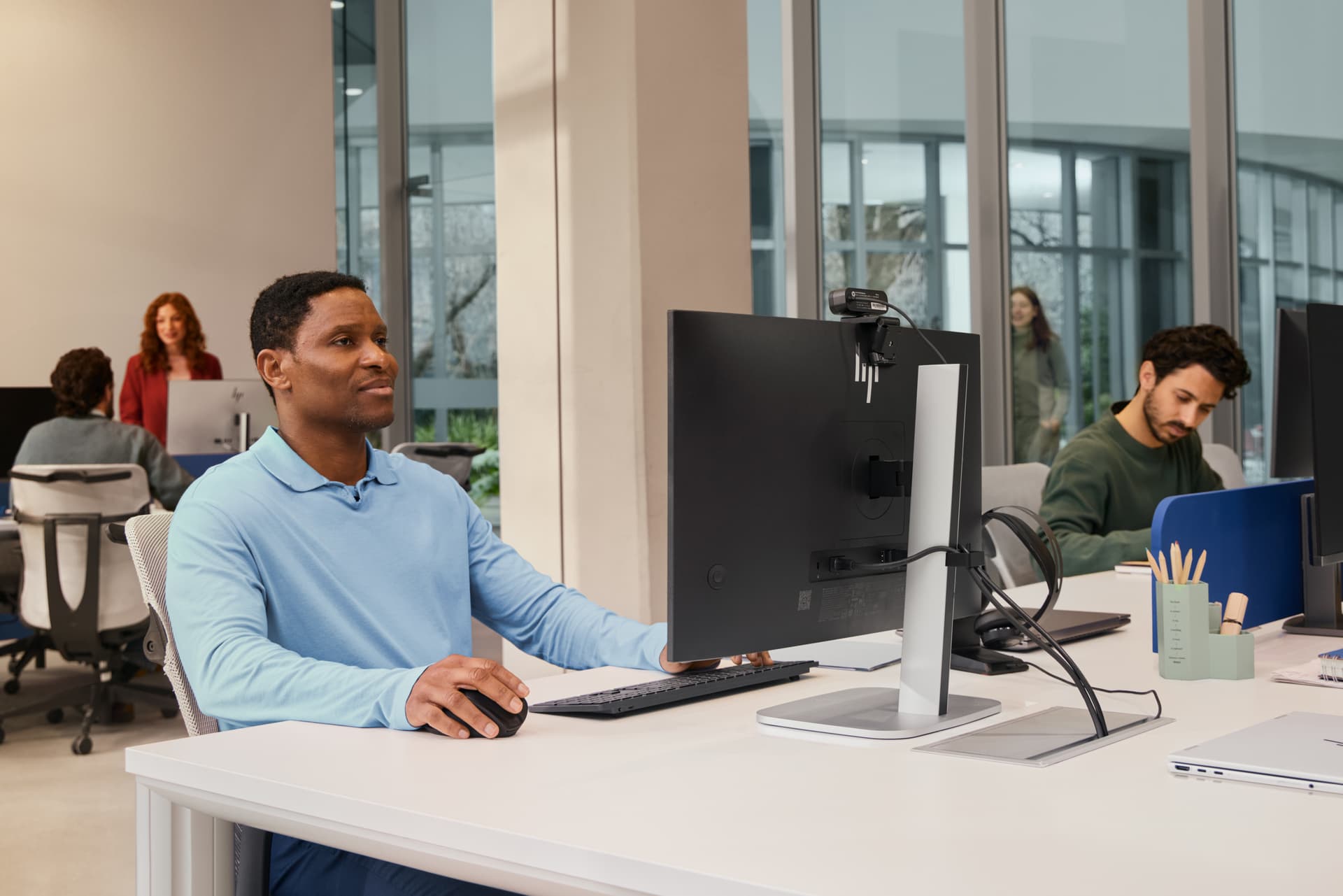 HP Rato ergonómico com inclinação 725M — miniatura 5