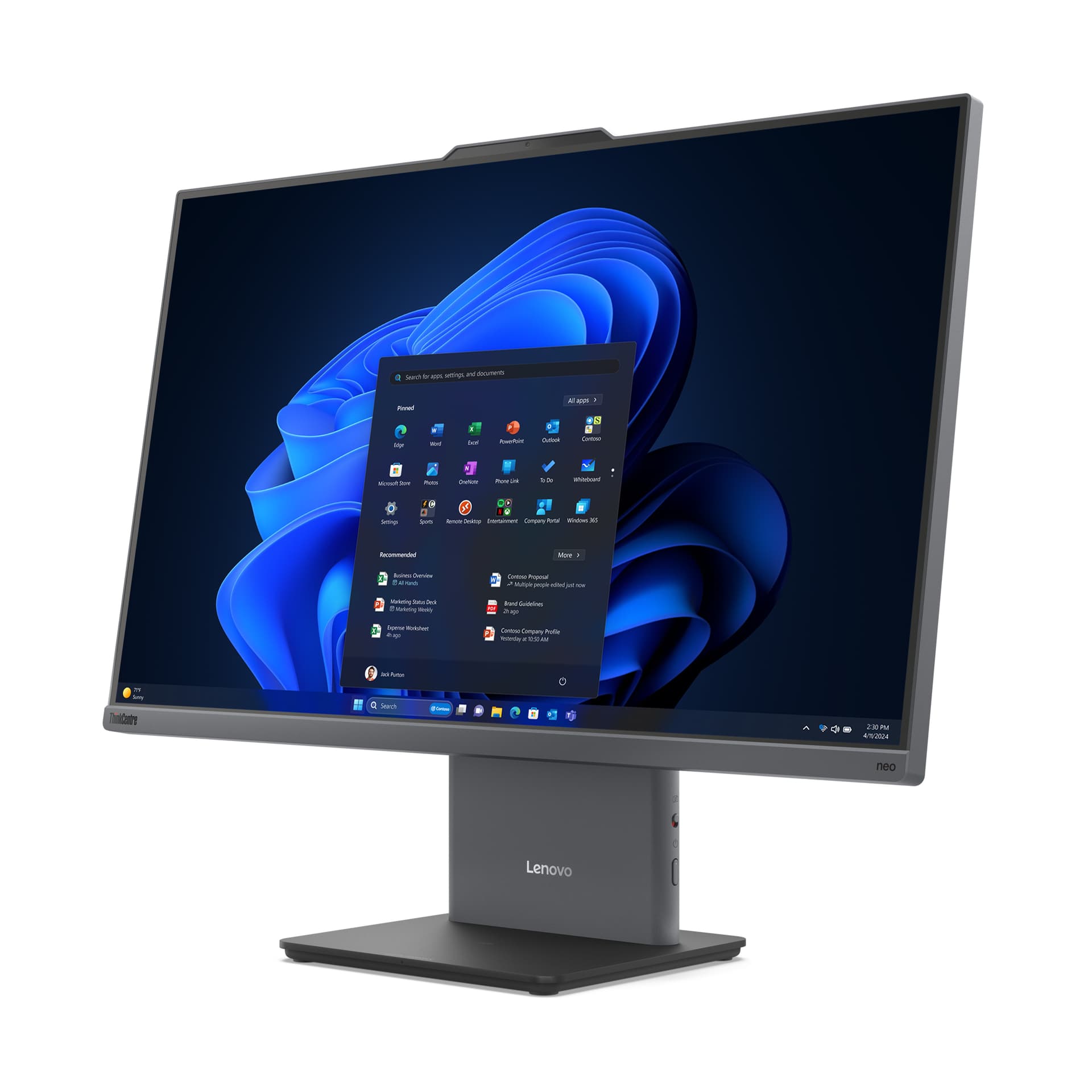 Lenovo ThinkCentre neo 50a 27 Gen 5 — miniatura 2