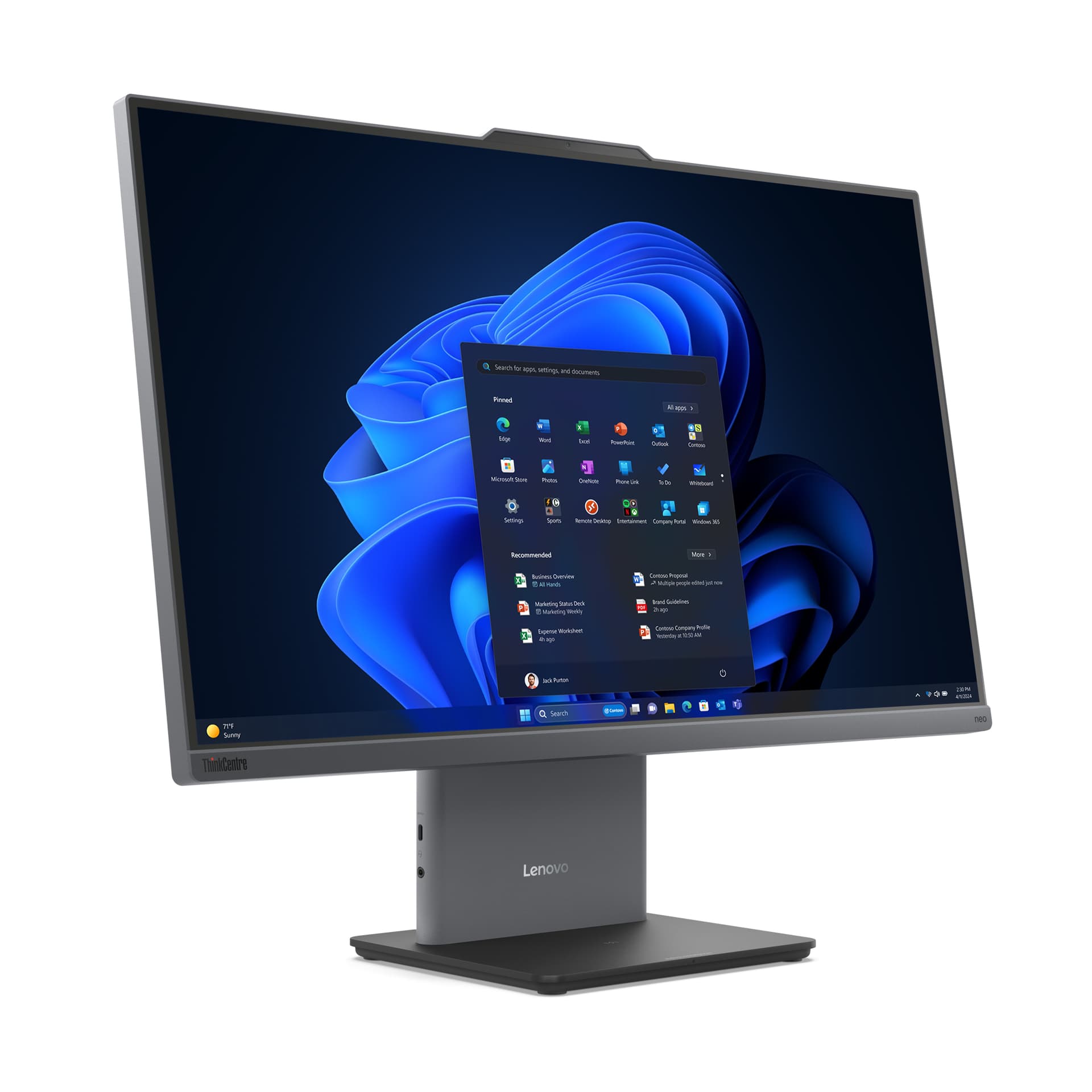 Lenovo ThinkCentre neo 50a 27 Gen 5 — miniatura 3
