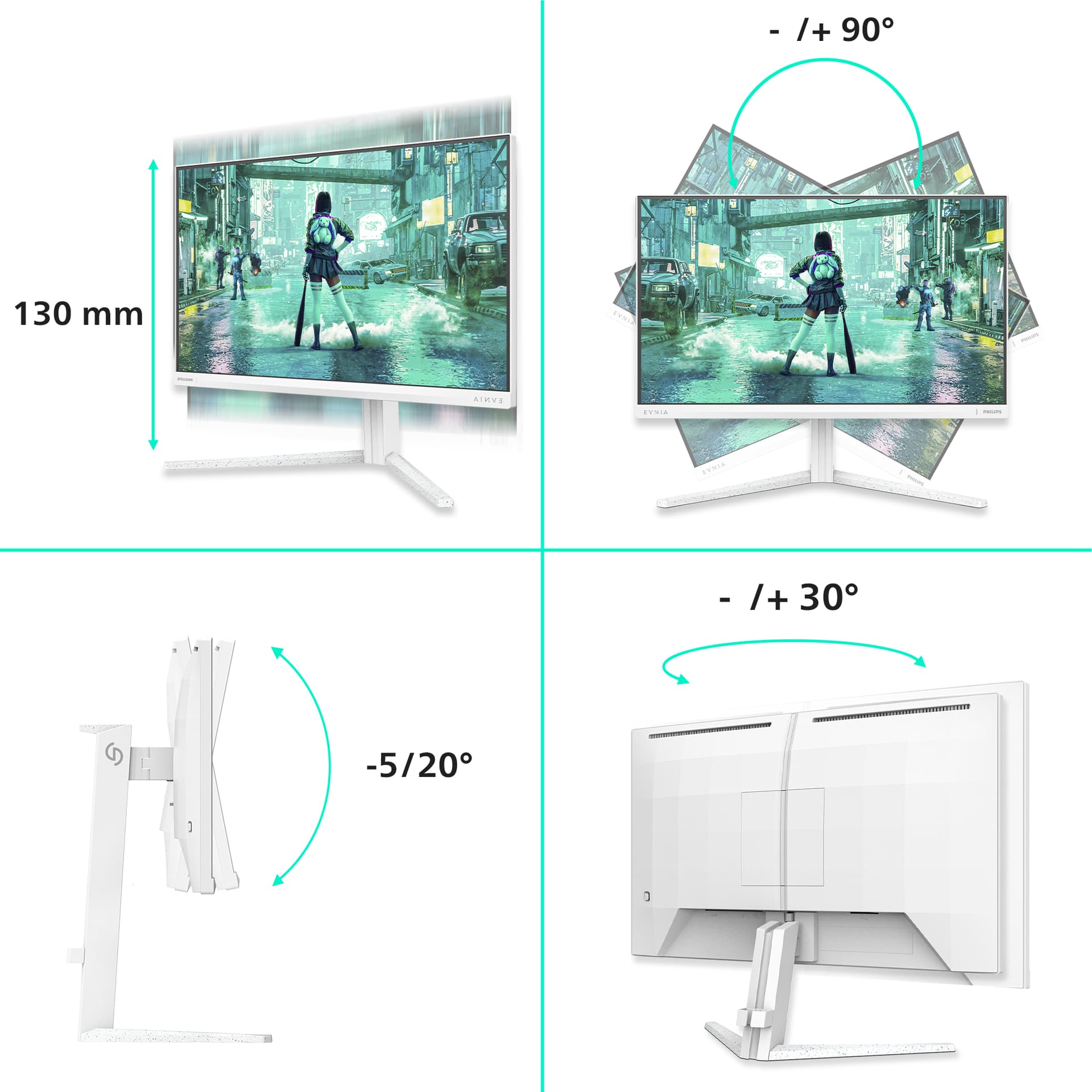 Philips Evnia 3000 24M2N3201P/00 — miniatura 3