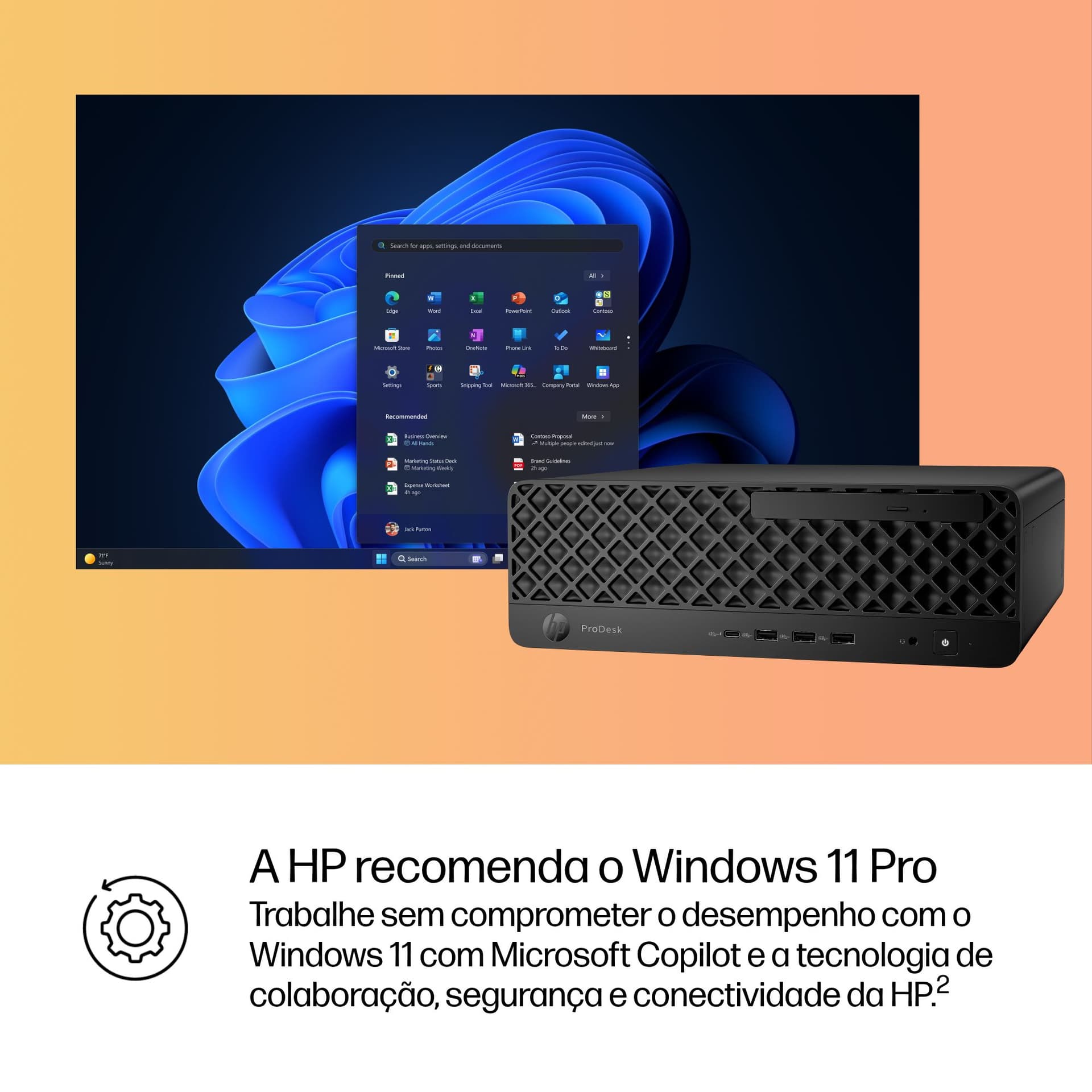 HP ProDesk 4 SFF G1i AI PC — miniatura 12