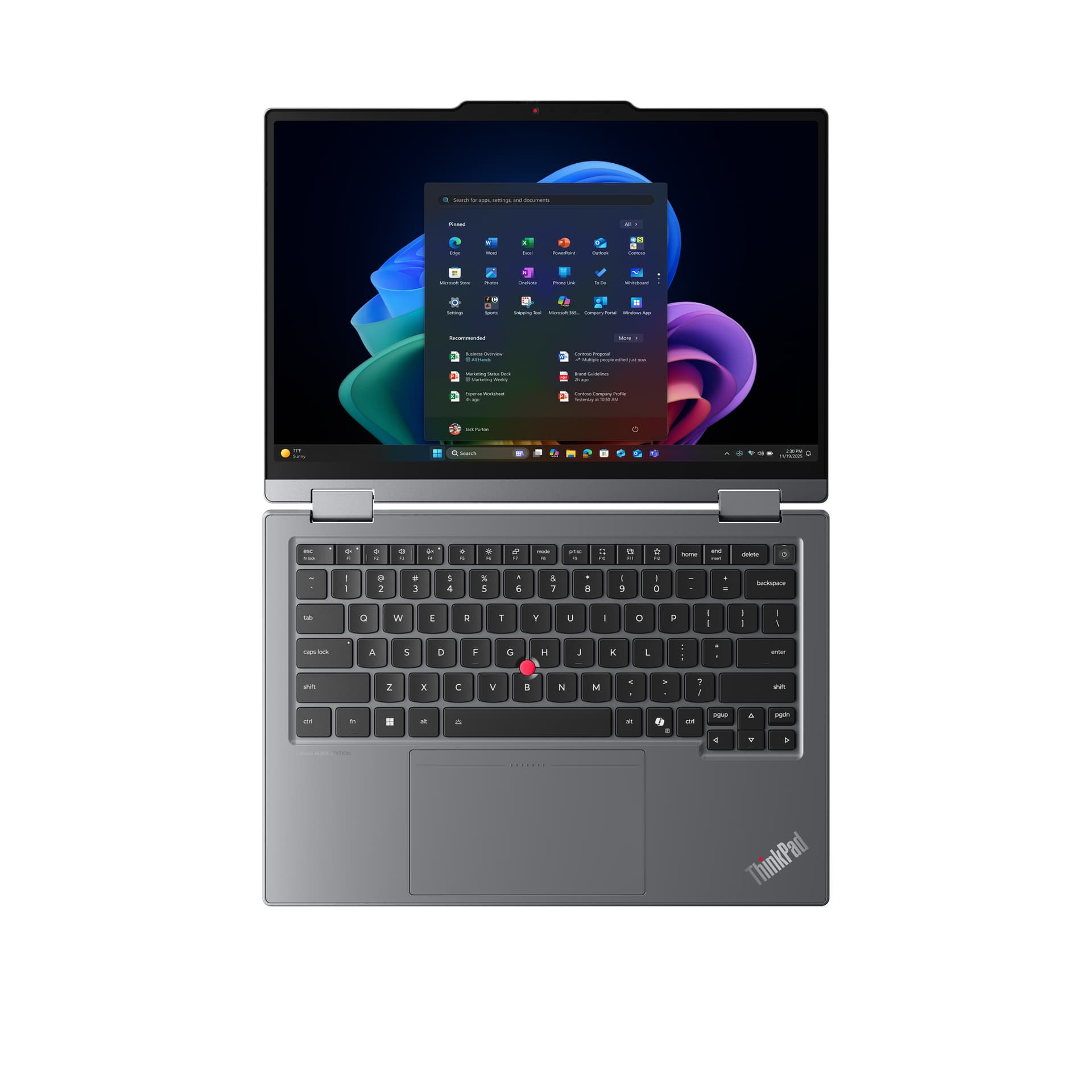 Lenovo ThinkPad X1 2-in-1 Gen 11 Aura Edition Copilot+ PC — miniatura 16
