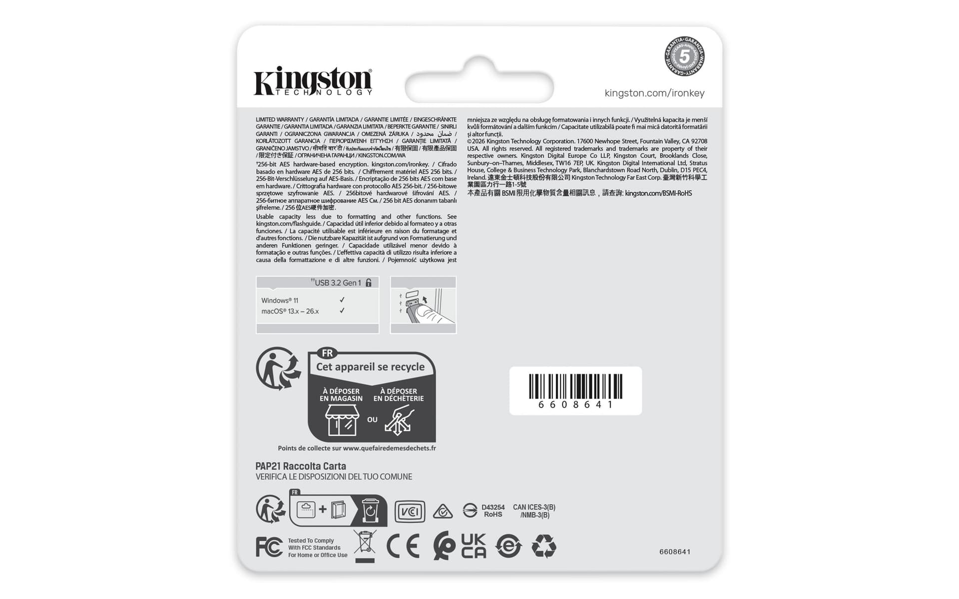 Kingston Technology IronKey Locker+ 50 G2 — miniatura 5