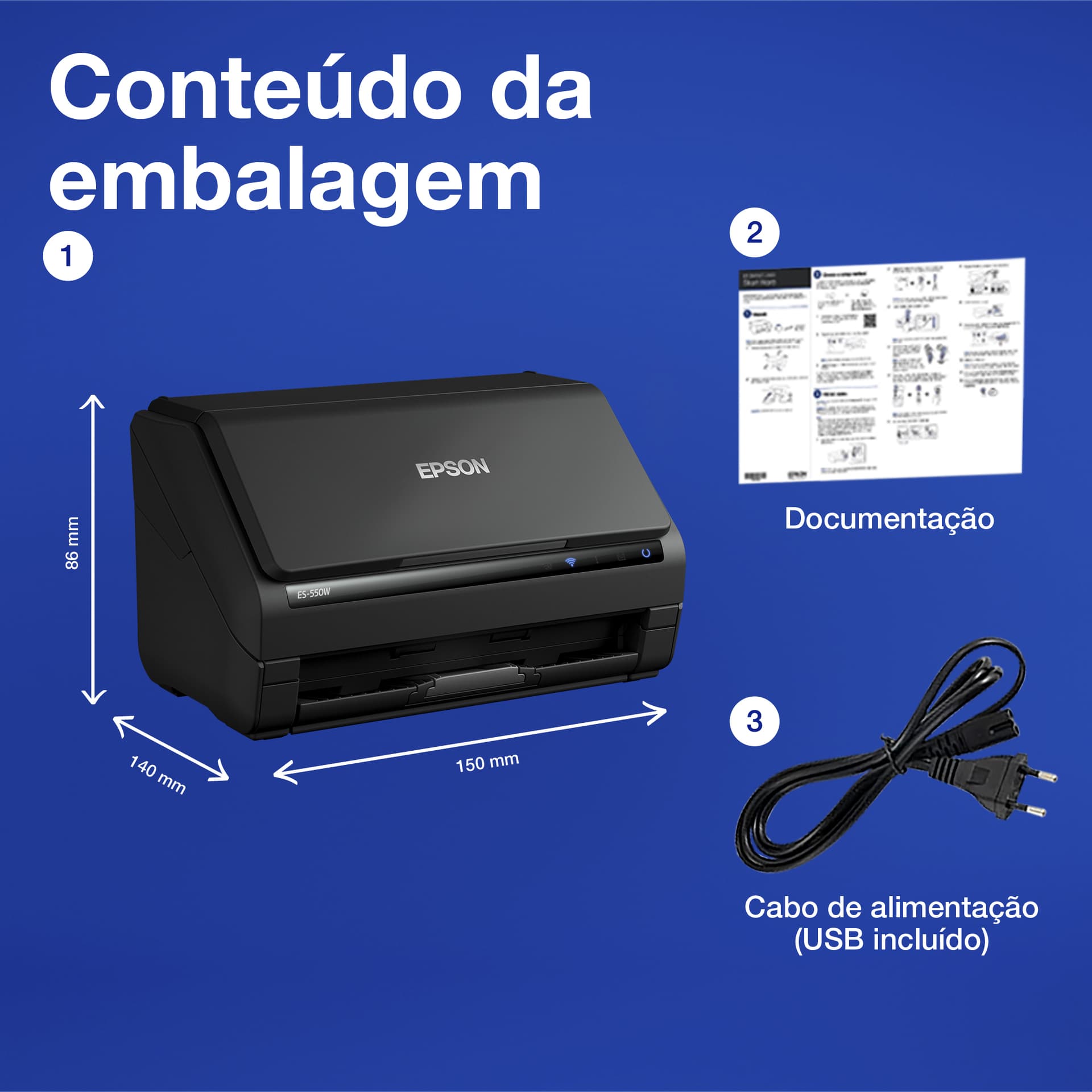 Epson WorkForce ES-550W — miniatura 2