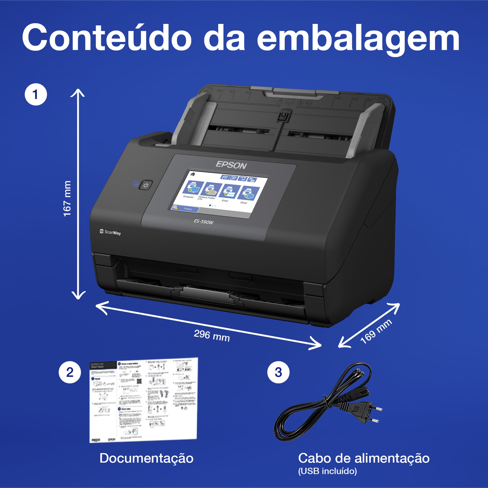 Epson WorkForce ES-590W — miniatura 3