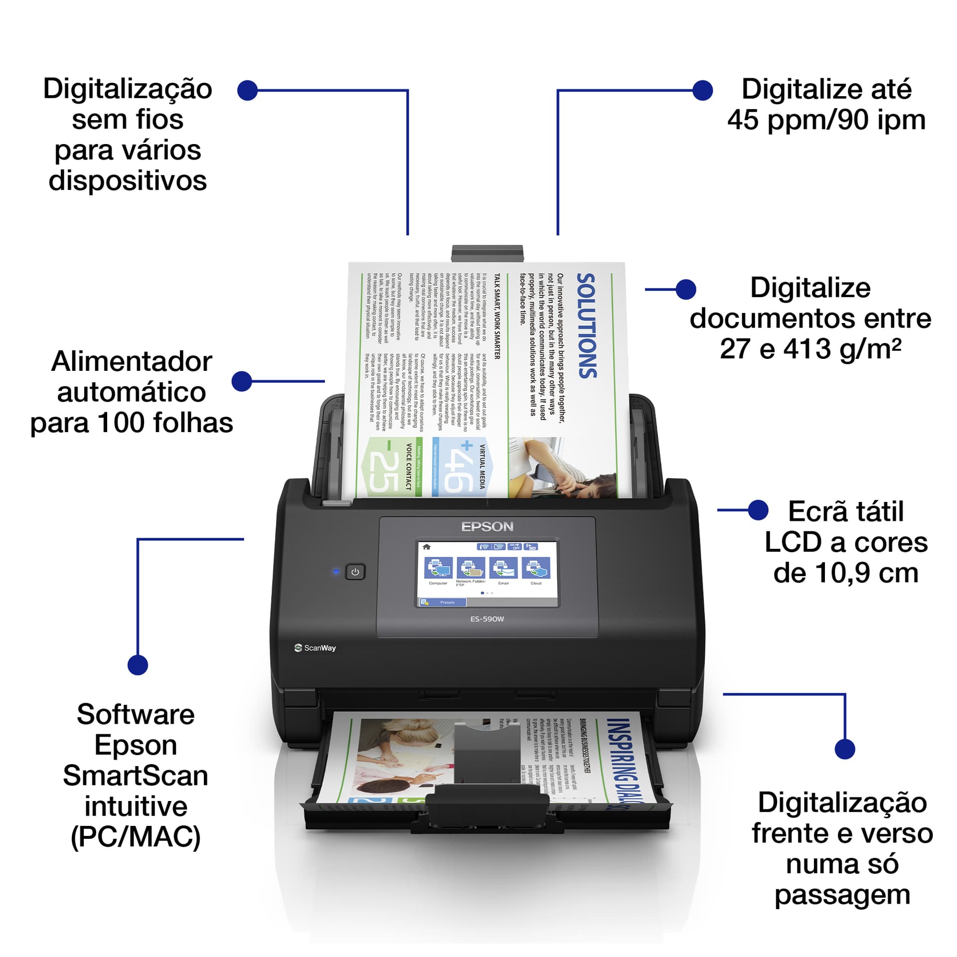 Epson WorkForce ES-590W — miniatura 4