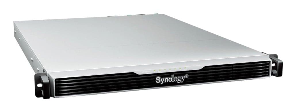 Synology RackStation RS1626xs+ - Servidor NAS - 4 baias - montável em bastidor - SATA 6Gb/s - RAID (expansão de disco rígido) RAID F1, JBOD, 0, 1, 5, 6, 10 - RAM 16 GB - 10 Gigabit Ethernet - iSCSI assistência - 1U — miniatura 6