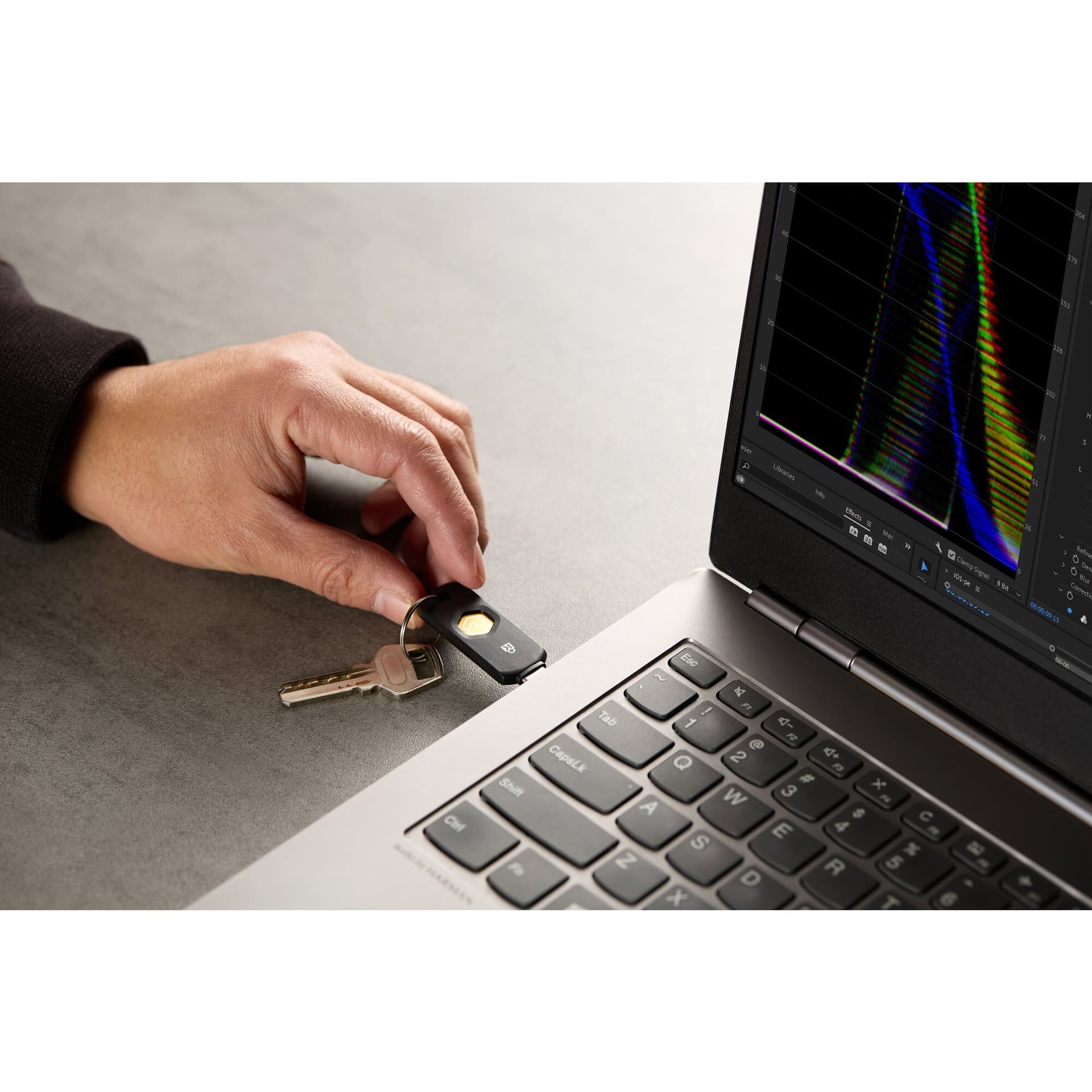 Kensington VeriMark NFC+ USB-C Chave de segurança, miniatura 12
