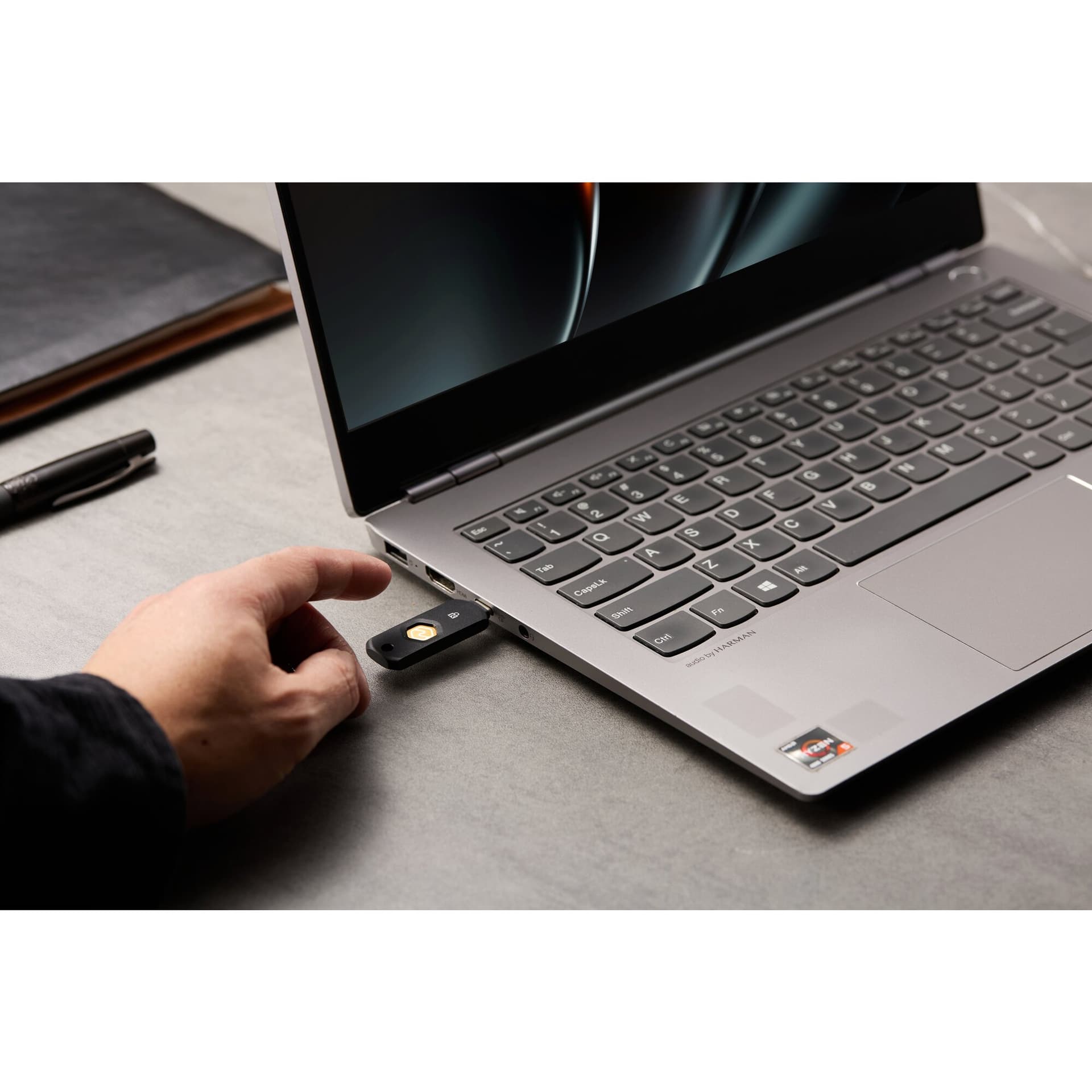 Kensington VeriMark NFC+ USB-C Chave de segurança, miniatura 10