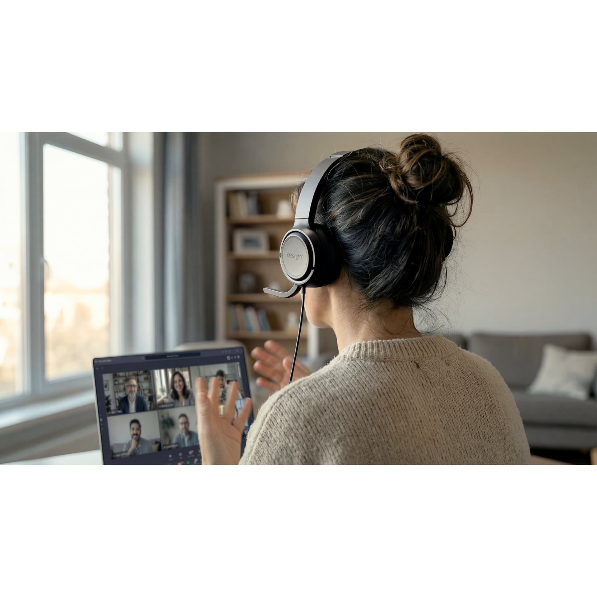 Kensington H950 EQ USB-C/USB-A Headset de Ouvido — miniatura 14