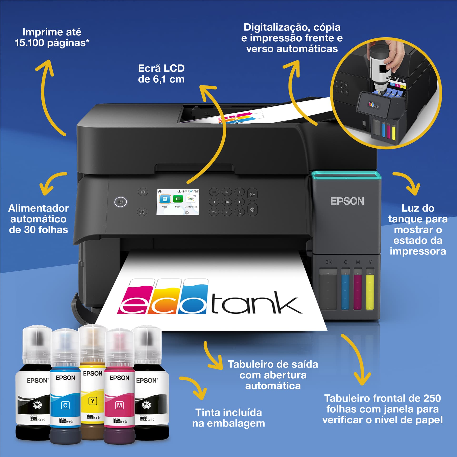 Epson EcoTank ET-3950 — miniatura 3