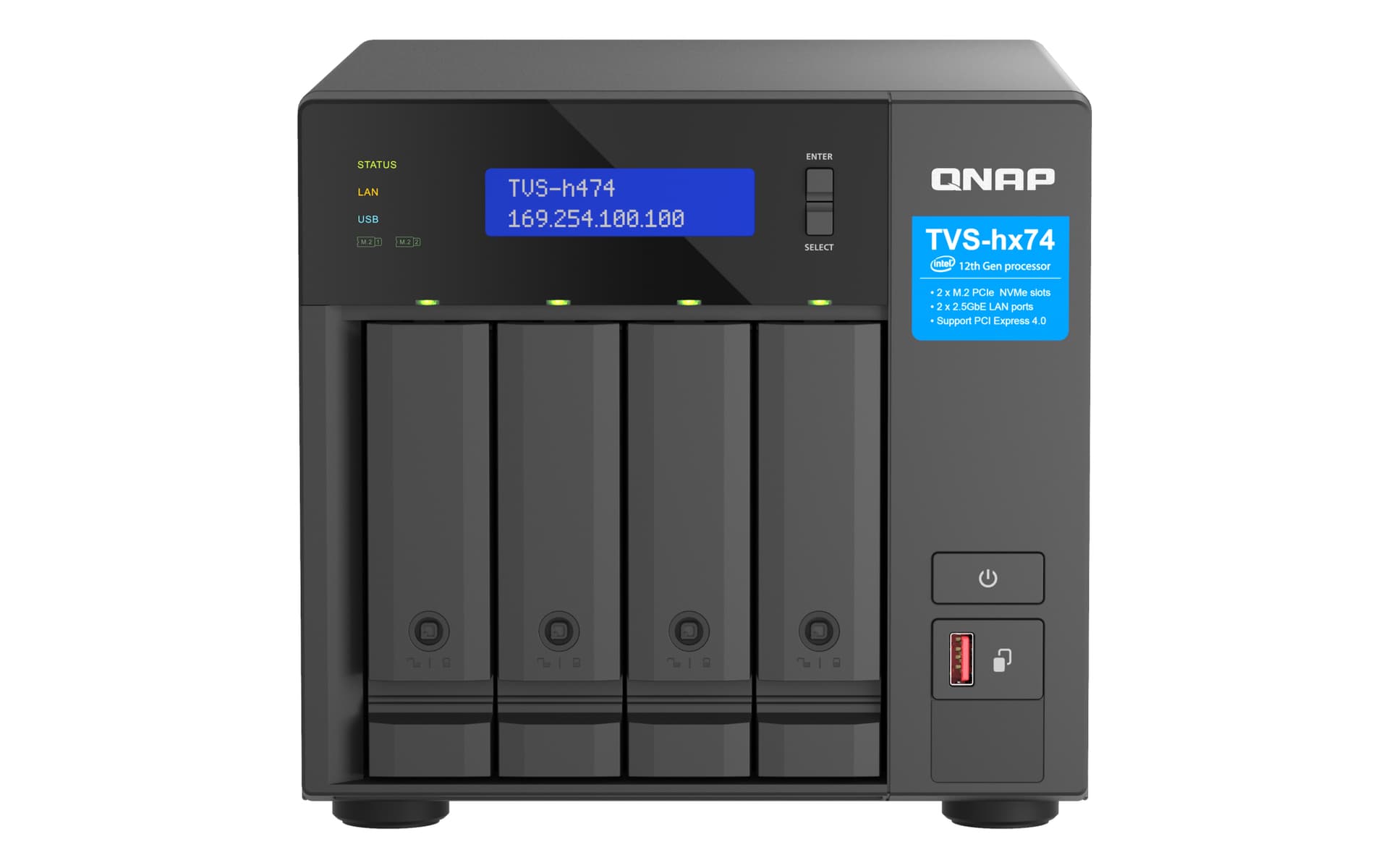 QNAP TVS-H474, miniatura 2