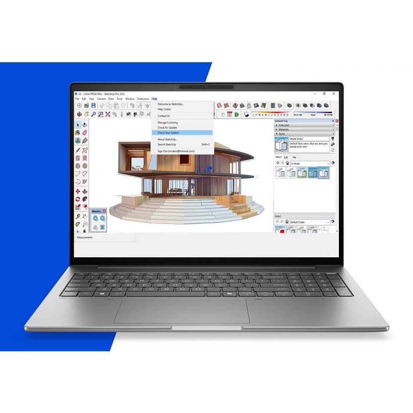 HP ZBook 8 G2a 16 inch Mobile Workstation PC — miniatura 4