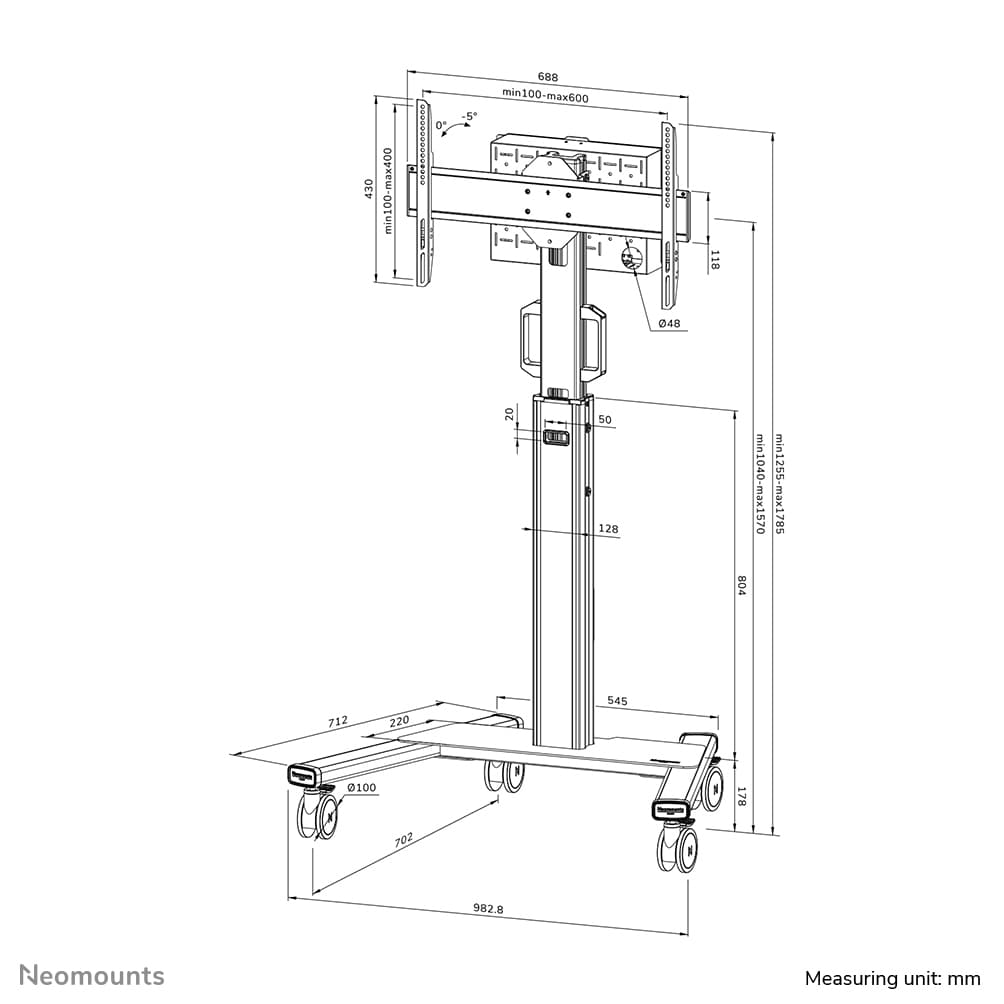Neomounts FL50S-825BL1, miniatura 20