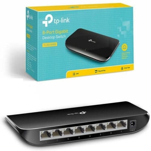 TP-LINK SWITCH 8PORT GIGABIT DESKTOP — miniatura 2