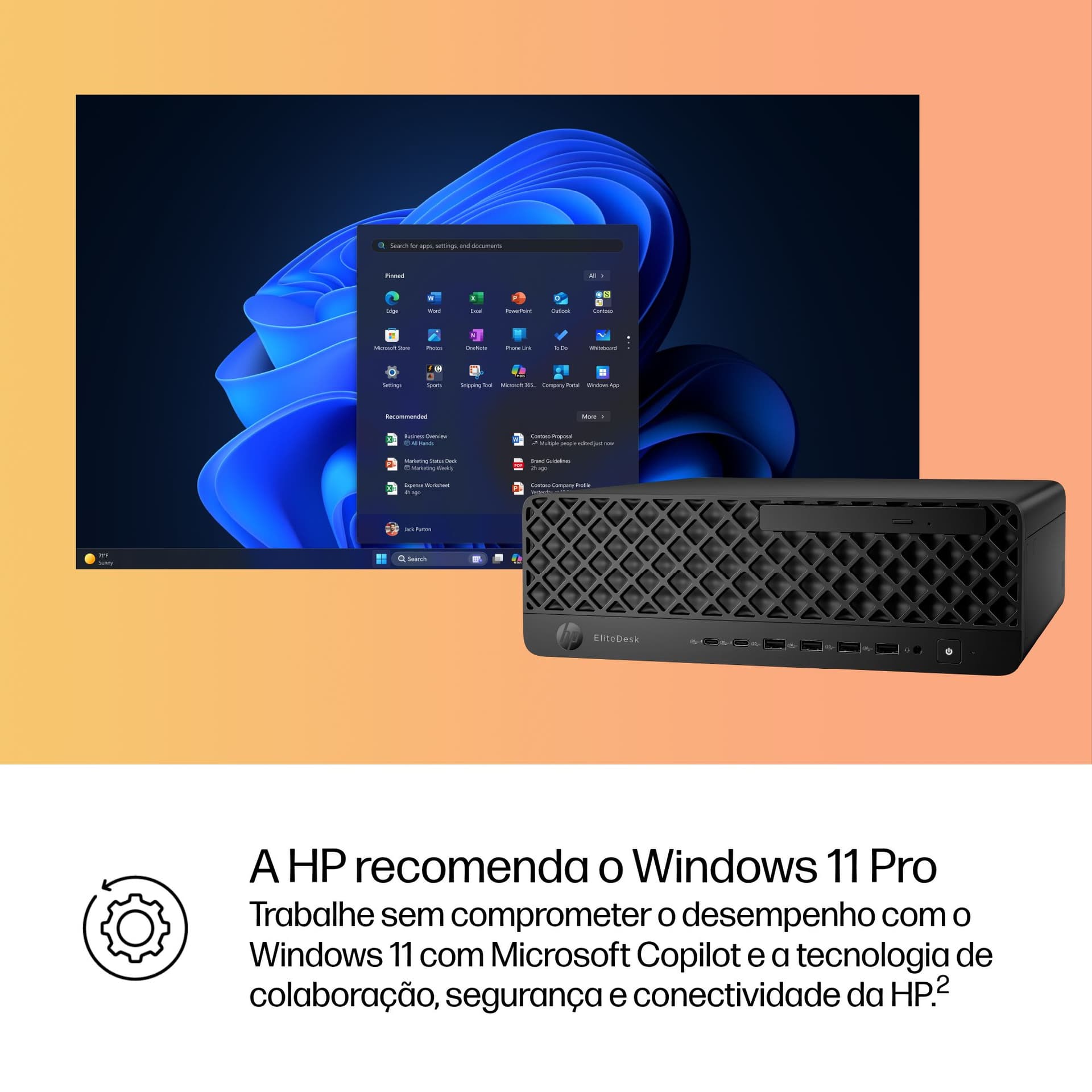 HP EliteDesk 8 SFF G1i AI PC — miniatura 14