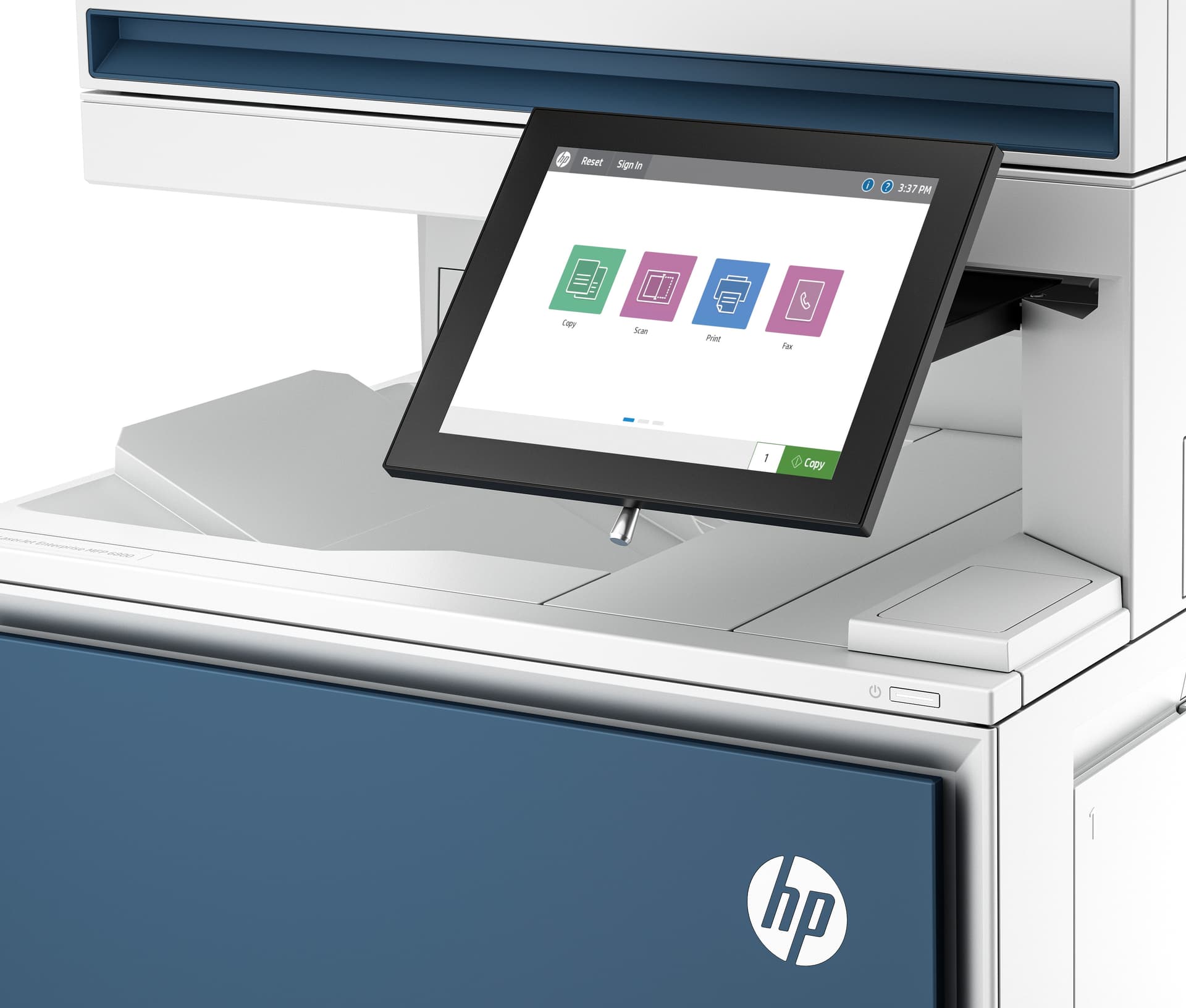 HP Color LaserJet Enterprise Multifunções 6800dn, miniatura 9