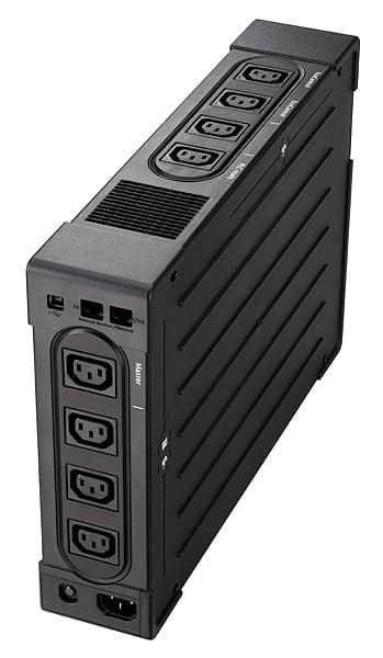 Eaton Ellipse PRO 1200 - UPS - AC 230 V - 750 watt - 1200 VA - 7 Ah - USB - conectores de saída: 8 - 2U - 19" — miniatura 2