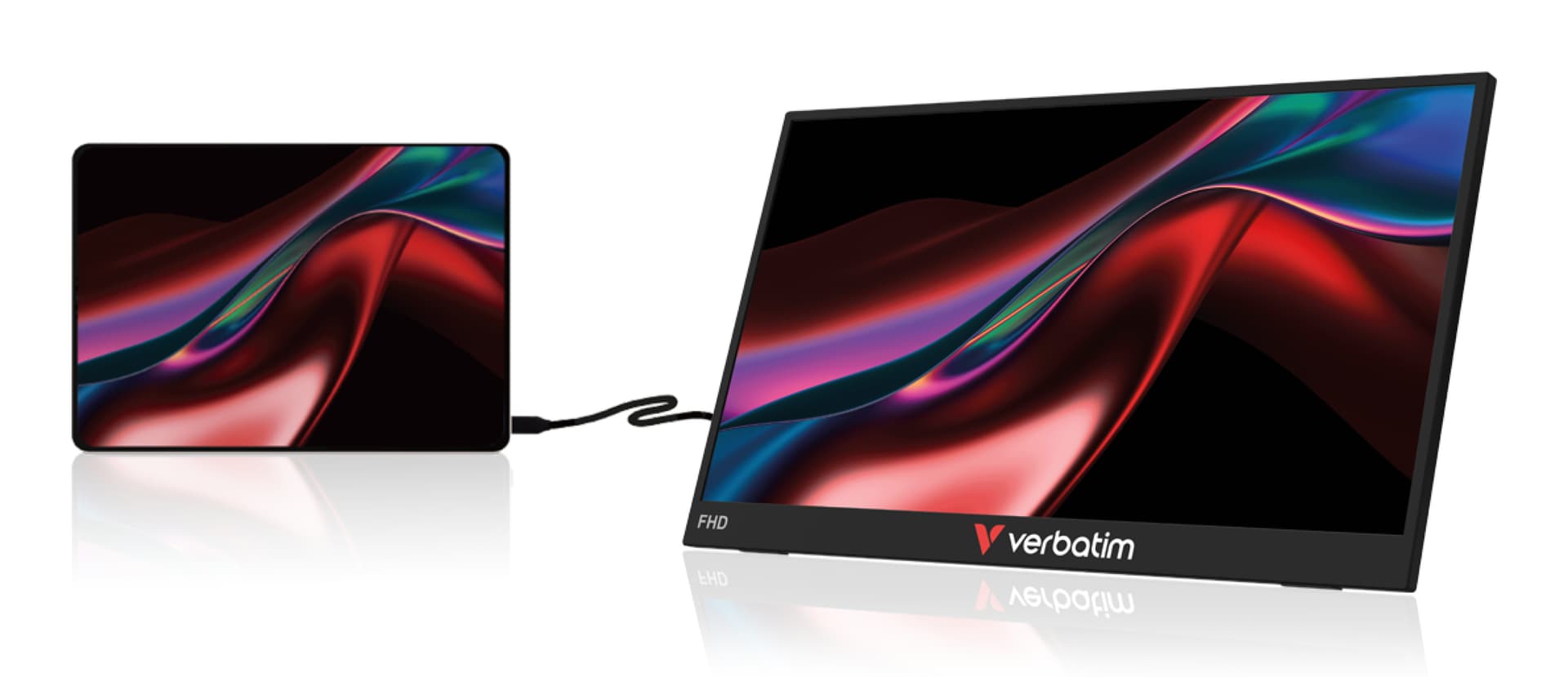 Verbatim Portable 14" FHD Touch Monitor LIGHT — miniatura 4
