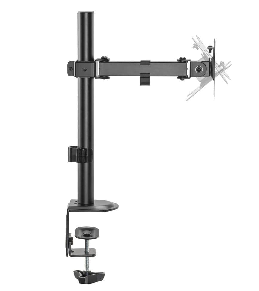 EQUIP ERGO SUPORTE SECRETARIA 1 MONITOR 17" 32" ROTACAO 360º 650156 — miniatura 2