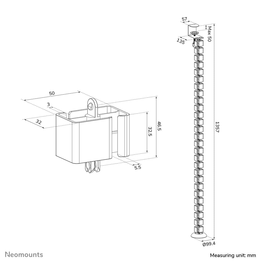 Neomounts ADS06-131BL, miniatura 10