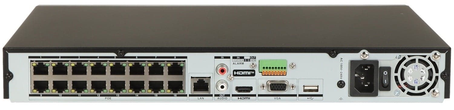 HIKVISION GRAVADOR 16 CH POE 1U K SERIES ACUSENSE 4K NVR, miniatura 4