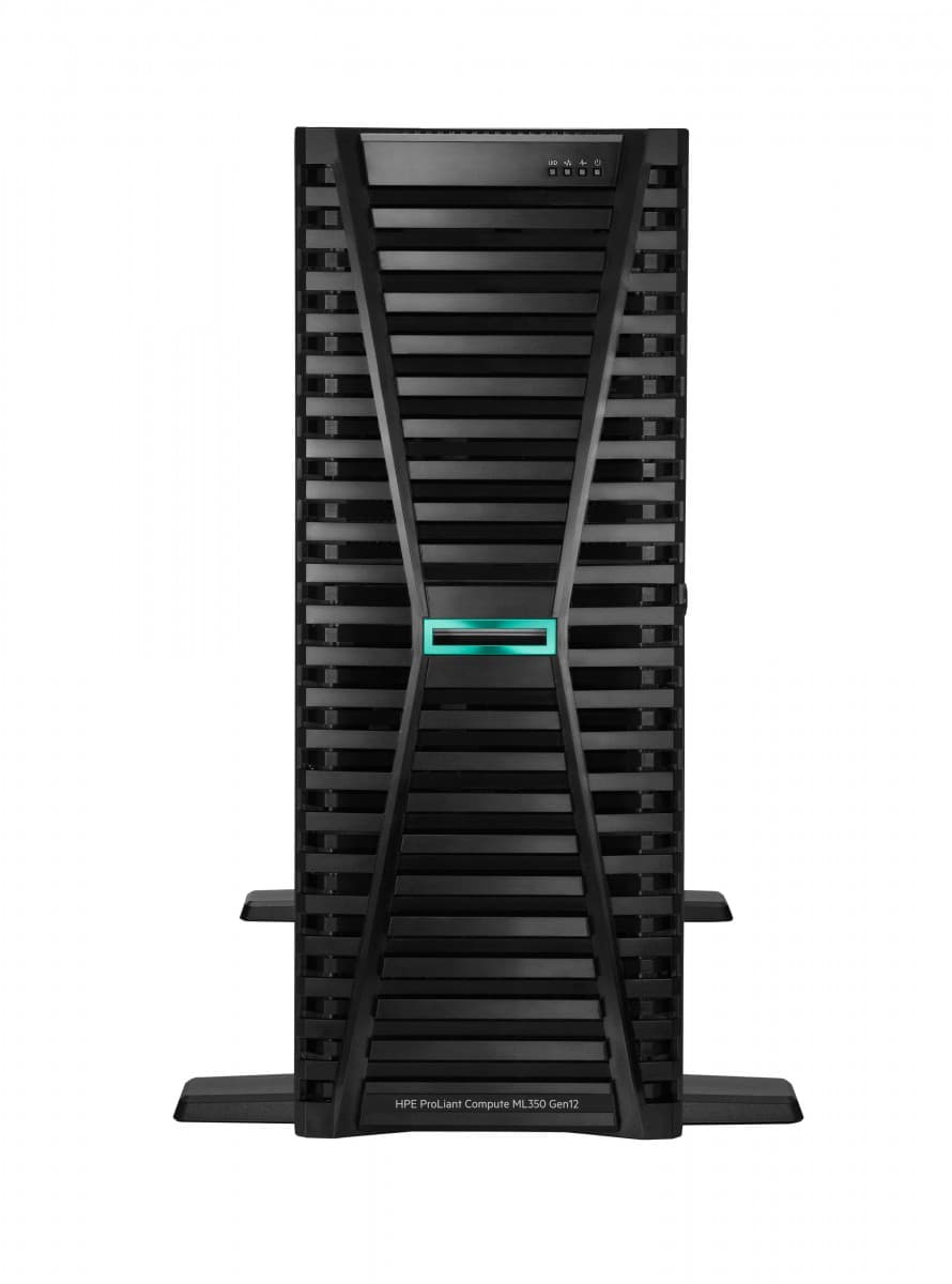 HPE ProLiant Compute ML350 Gen12 6515P 16c 1x64GB-R 8SFF MR408i-o 2x480GB SSD 2x1000W PS EU Server — miniatura 2