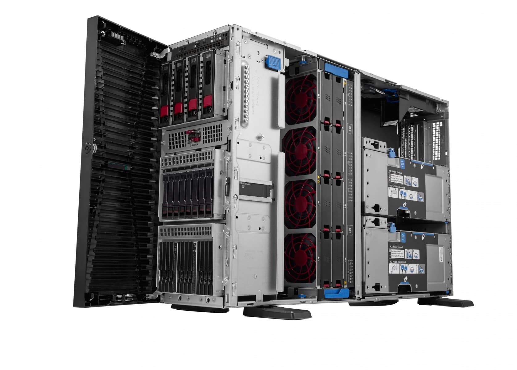 HPE ProLiant Compute ML350 Gen12 6515P 16c 1x64GB-R 8SFF MR408i-o 2x480GB SSD 2x1000W PS EU Server — miniatura 6