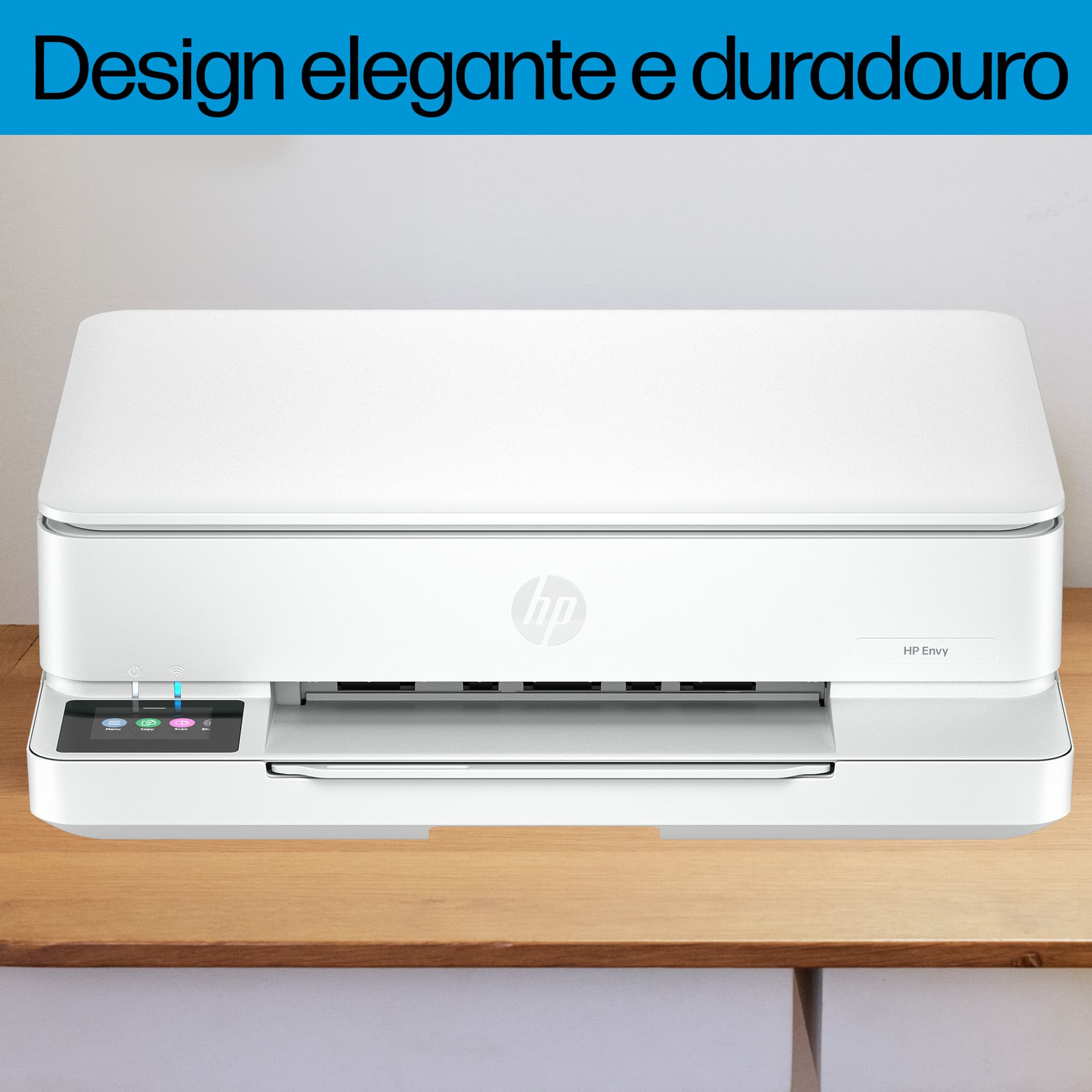 HP ENVY 6132e Sem fios All-in-One Cor Impressora, Instant Ink; Impressão de fotografias, miniatura 5