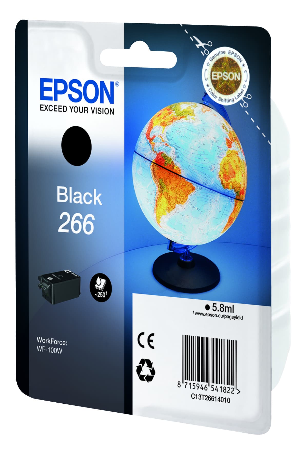 Epson Globe 266 Conjunto individual preto Globo — miniatura 2