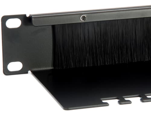 EQUIP PAINEL ESCOVA 1U 19" PRETO — miniatura 5