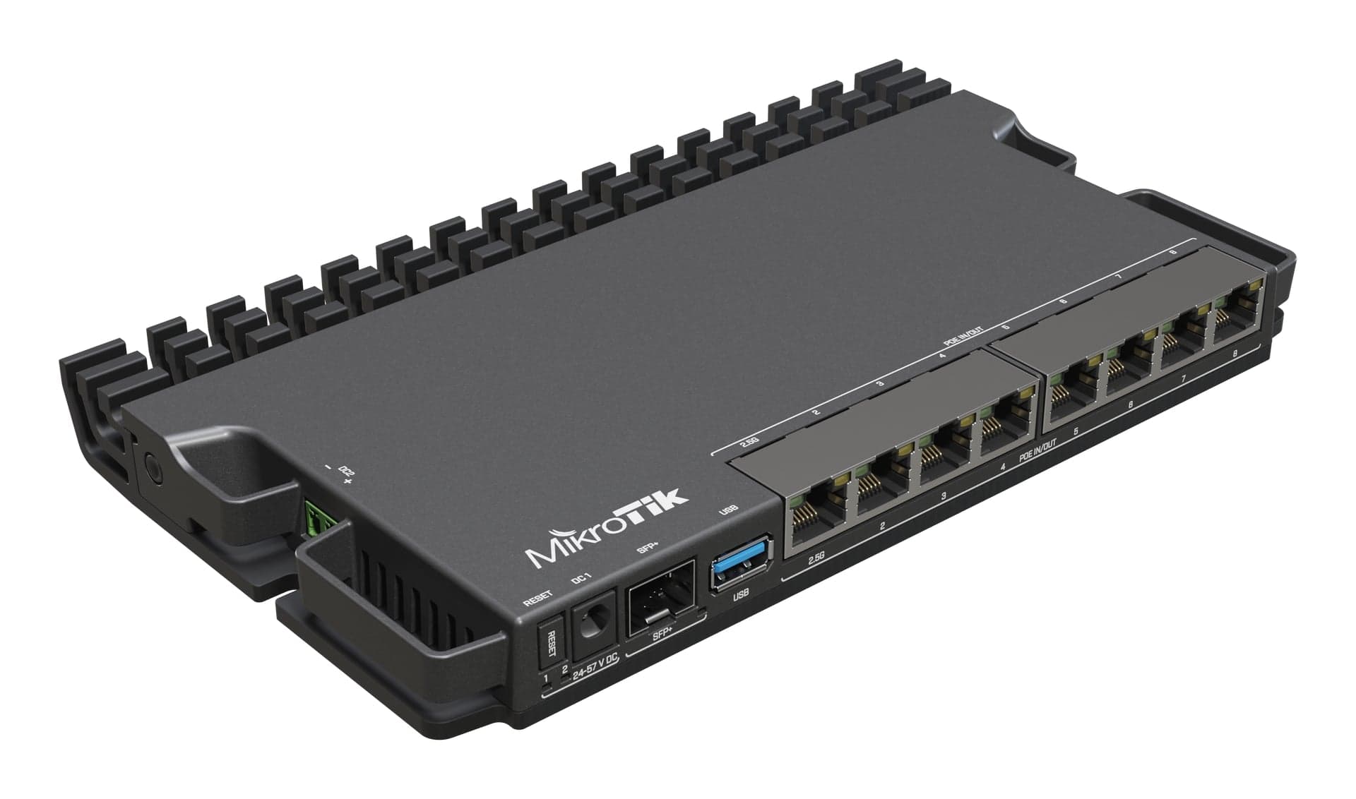 MikroTik RouterBORD 5009UPr+S+in with Marvell Armada ARMv8 CPU (RB5009UPR+S+IN), miniatura 1