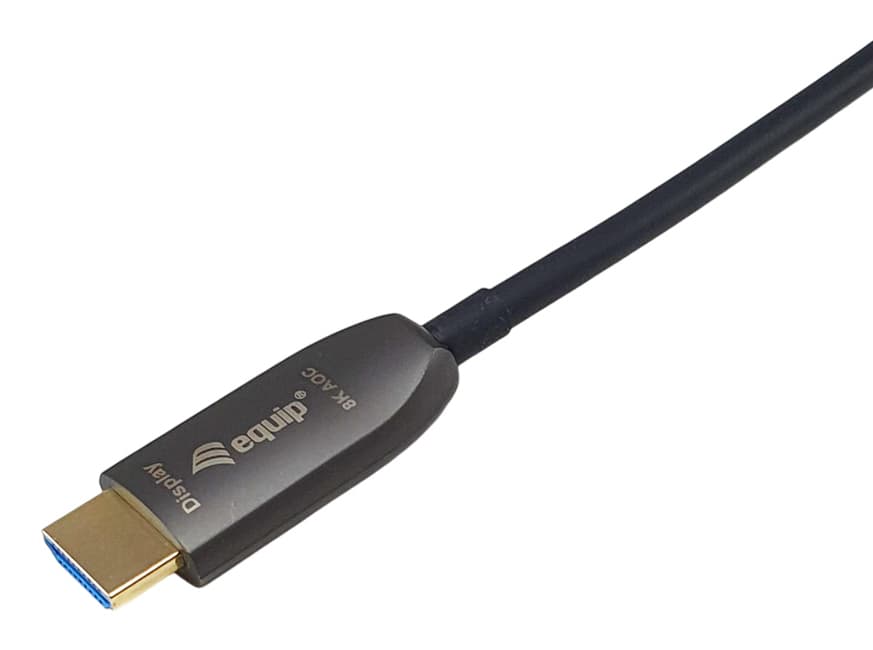 Equip 119422 Cabo blindado ótico ativo HDMI 2.1, 50m, 8K/60Hz, 4K/120Hz, 48Gbps — miniatura 4